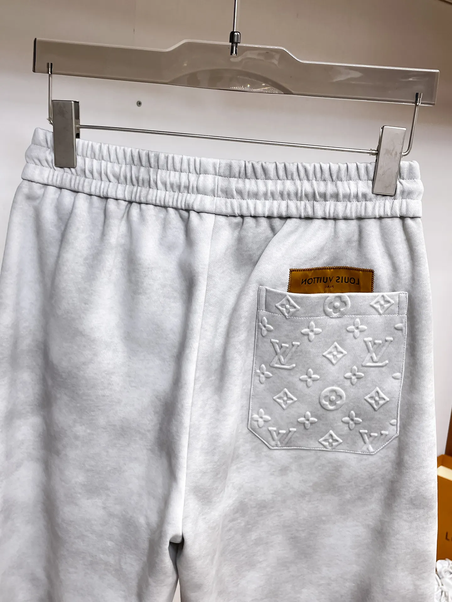 Logo-Patch Drawstring Straight-Leg Trousers D29014525 — view 8