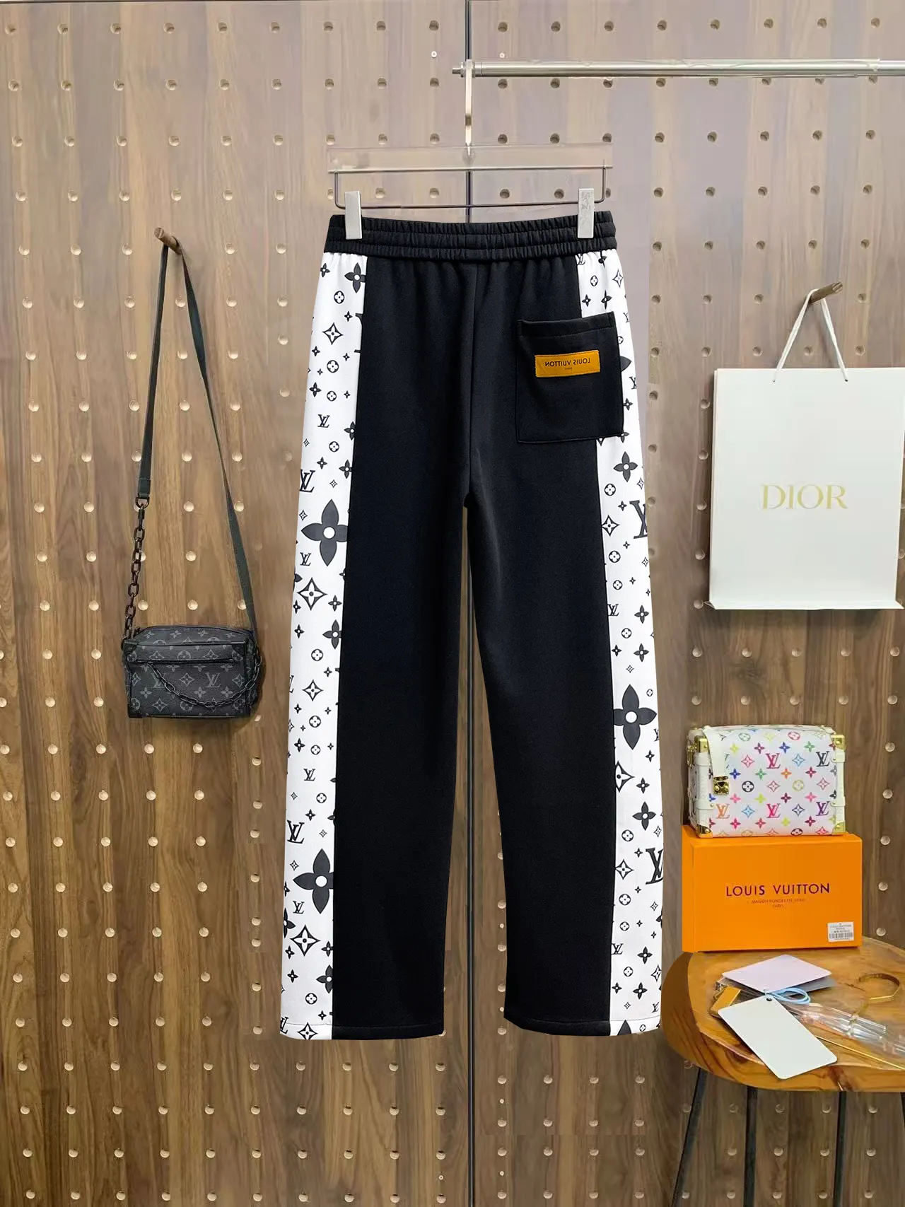 Monogram Side-Stripe Track Pants D29014511 — view 2