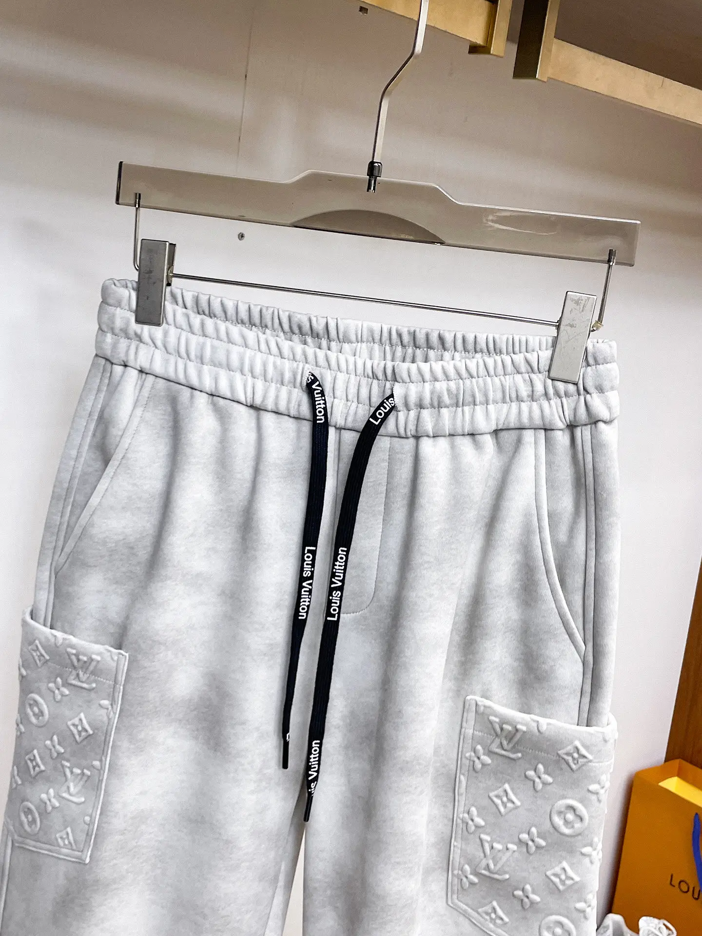 Monogram Embossed Drawstring Sweatpants D29014517 — view 3