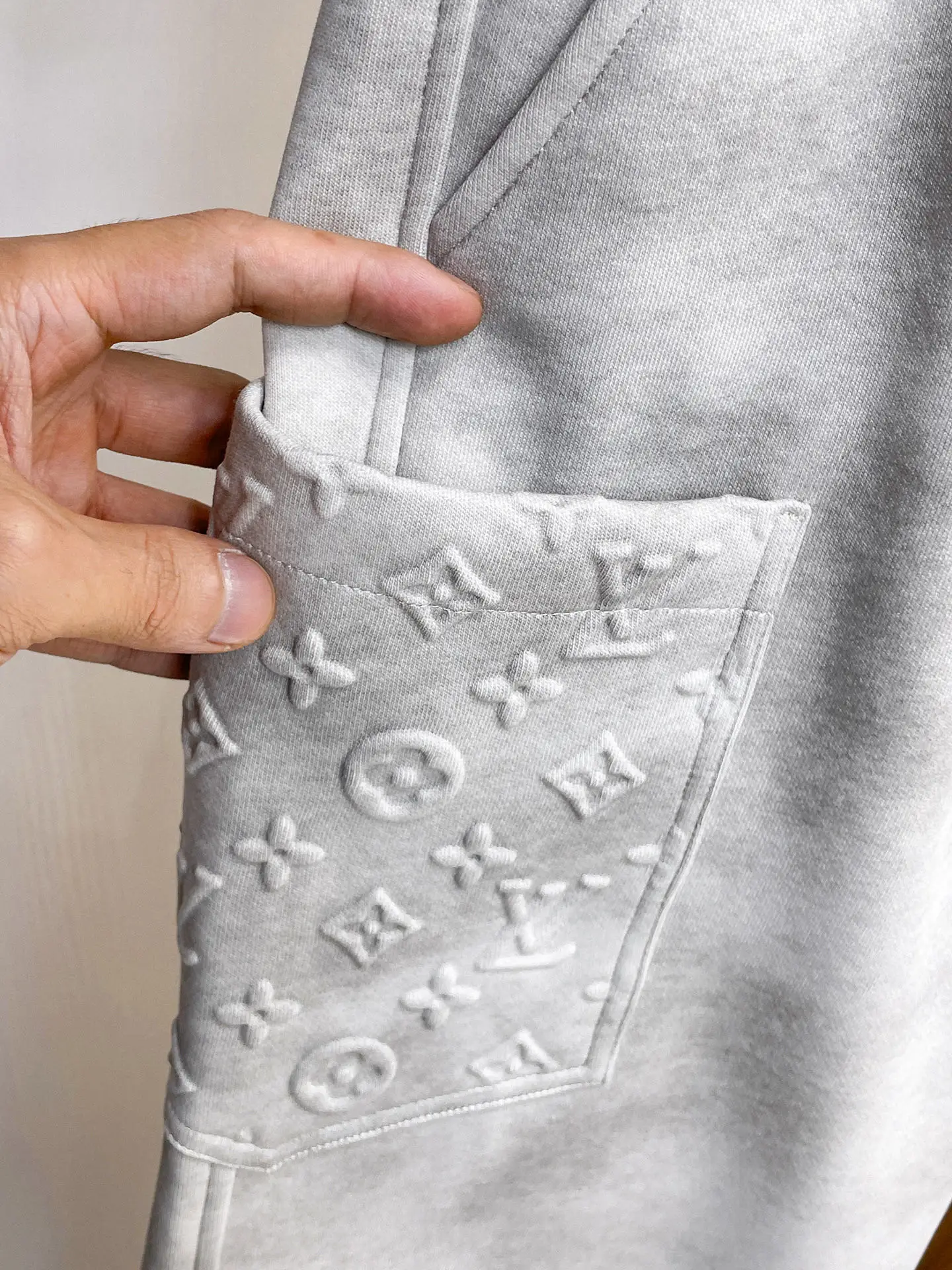 Monogram Embossed Drawstring Sweatpants D29014517 — view 5