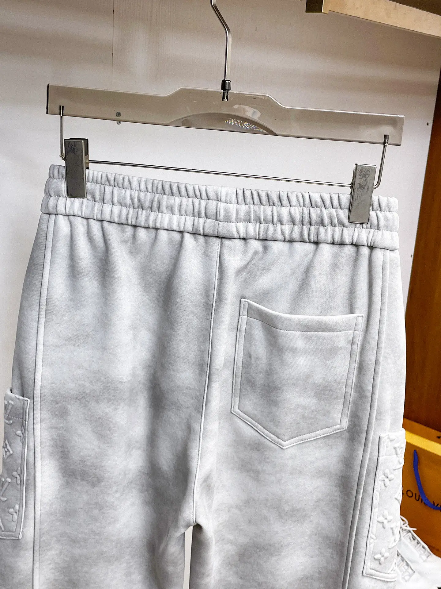 Monogram Embossed Drawstring Sweatpants D29014517 — view 8