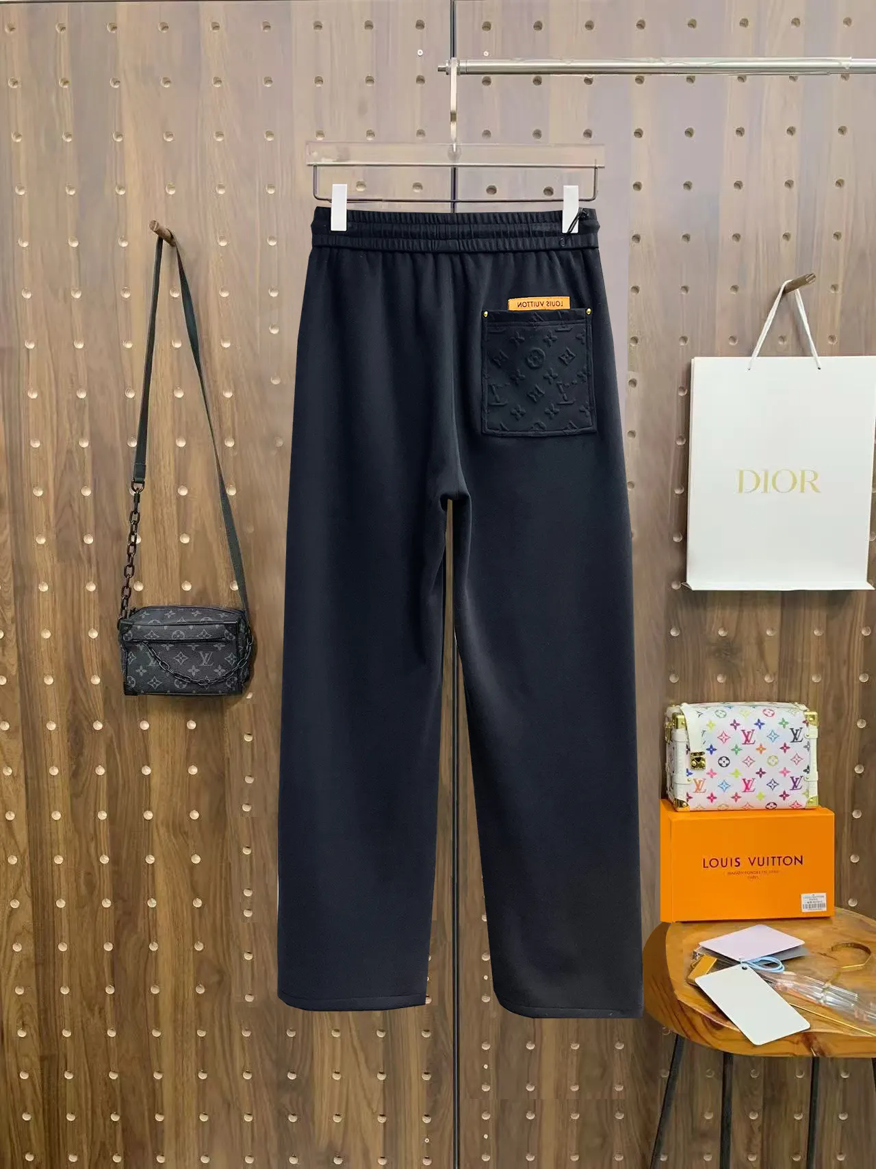 Monogram Embossed Panel Sweatpants D29014492 — view 2
