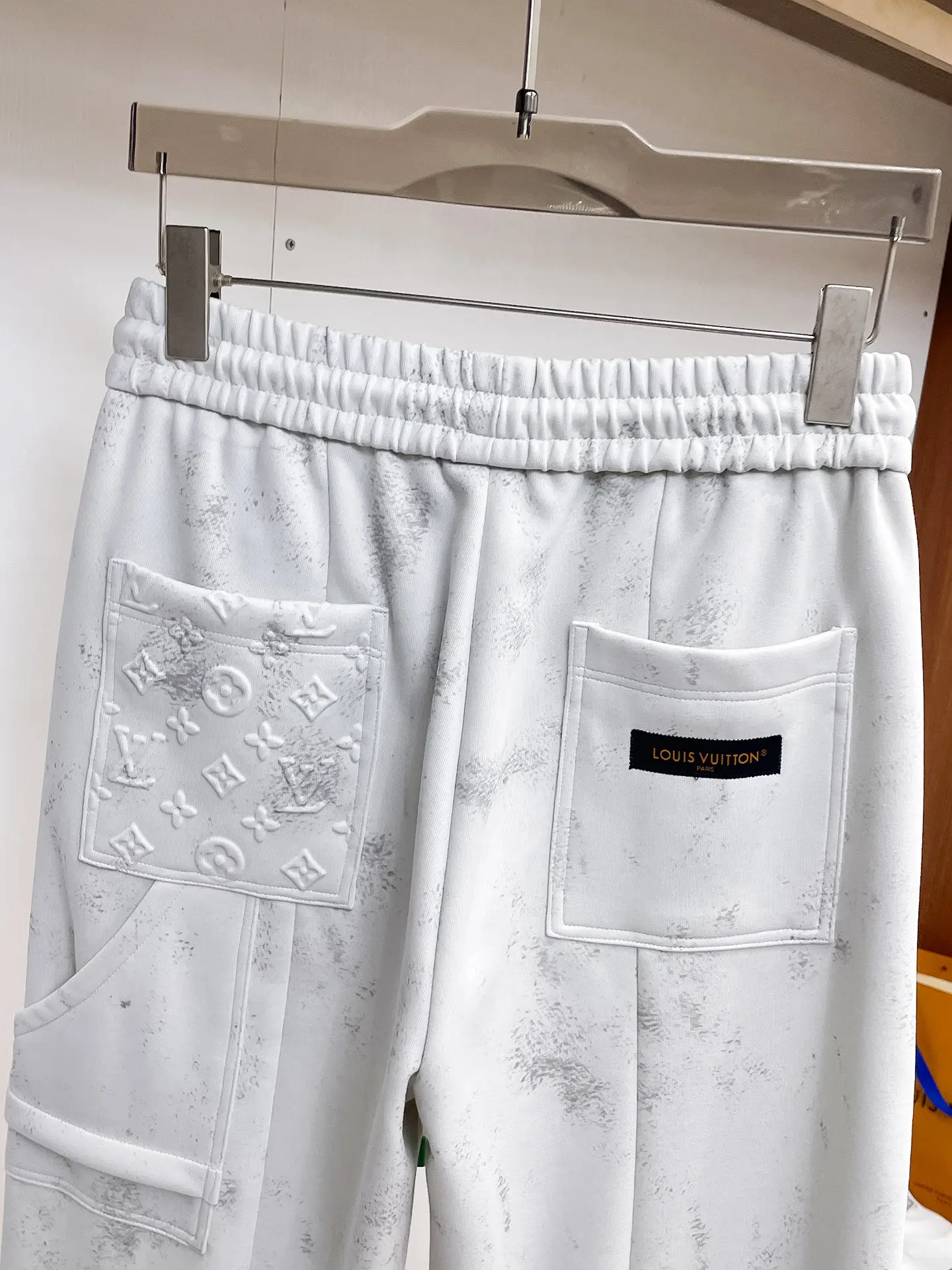 Logo-Embroidered Distressed Sweatpants D29014512 — view 8
