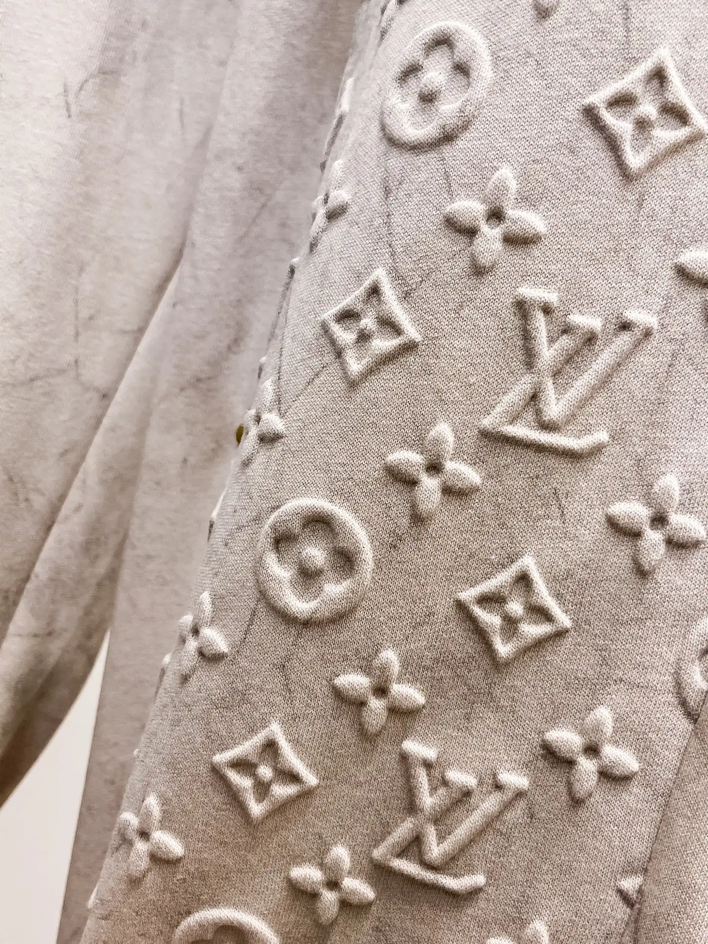 Monogram Embossed Cotton-Blend Sweatpants D29014493 — view 4