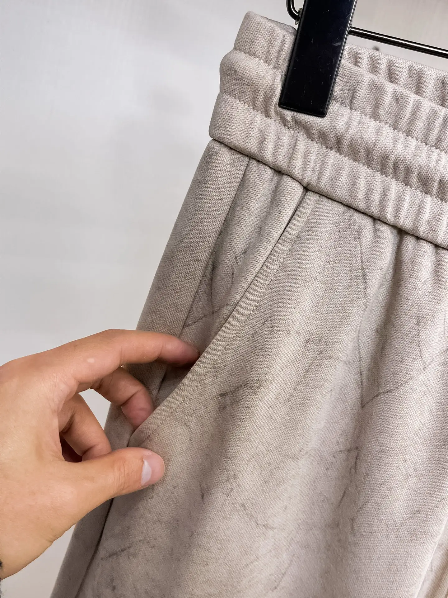 Monogram Embossed Cotton-Blend Sweatpants D29014493 — view 6