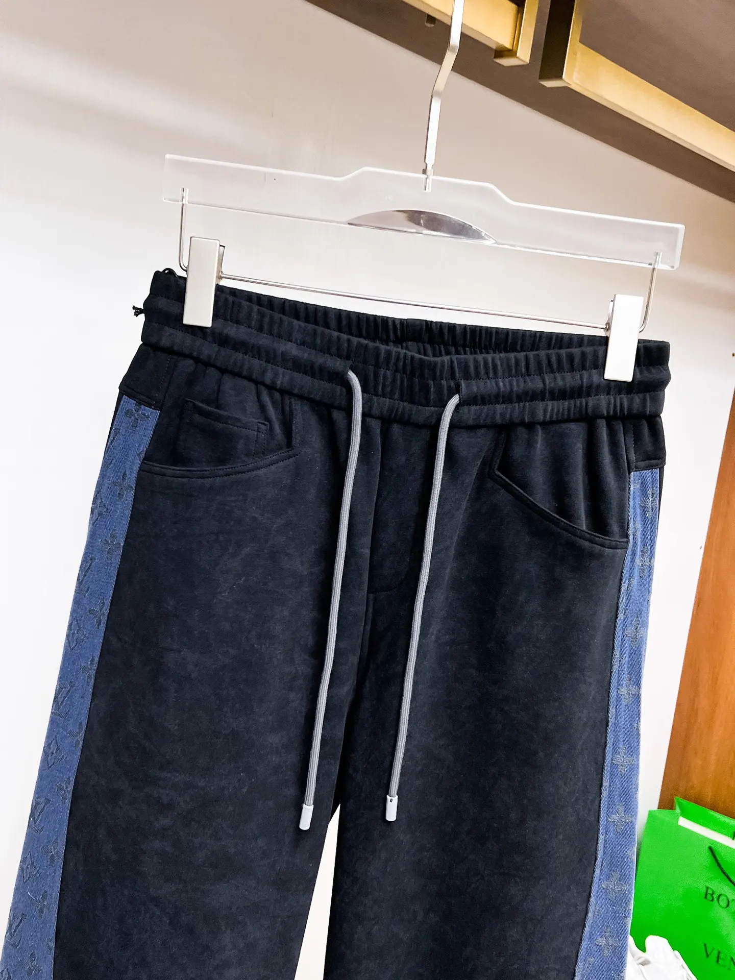 Monogram Panel Drawstring Sweatpants D29014497 — view 3
