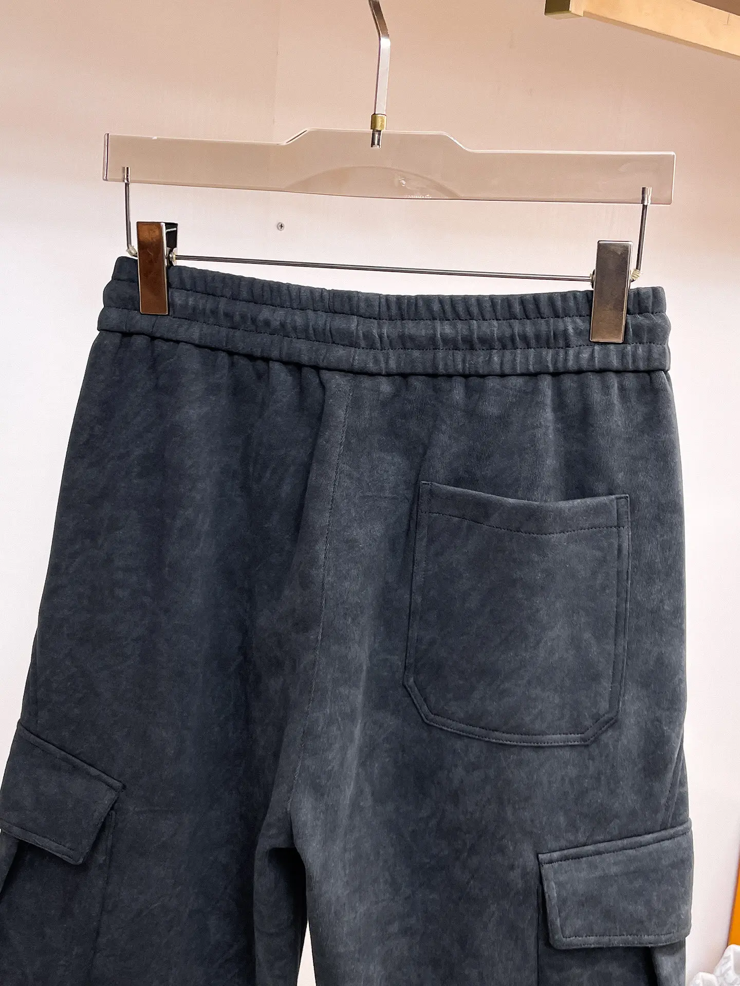 Logo-Appliqué Cotton-Blend Cargo Sweatpants D29014470 — view 9