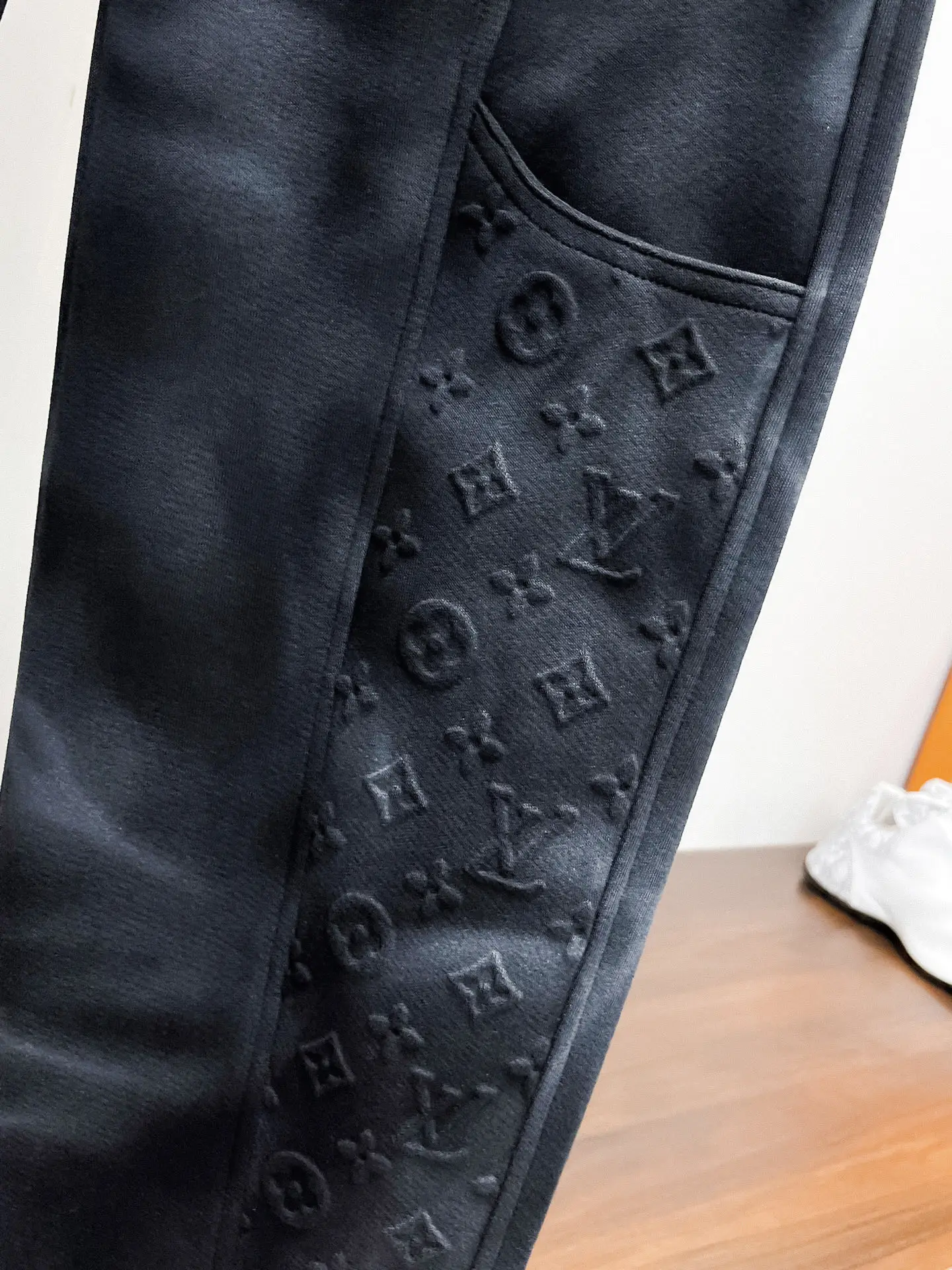 Monogram Embossed Drawstring Sweatpants D29014568 — view 5