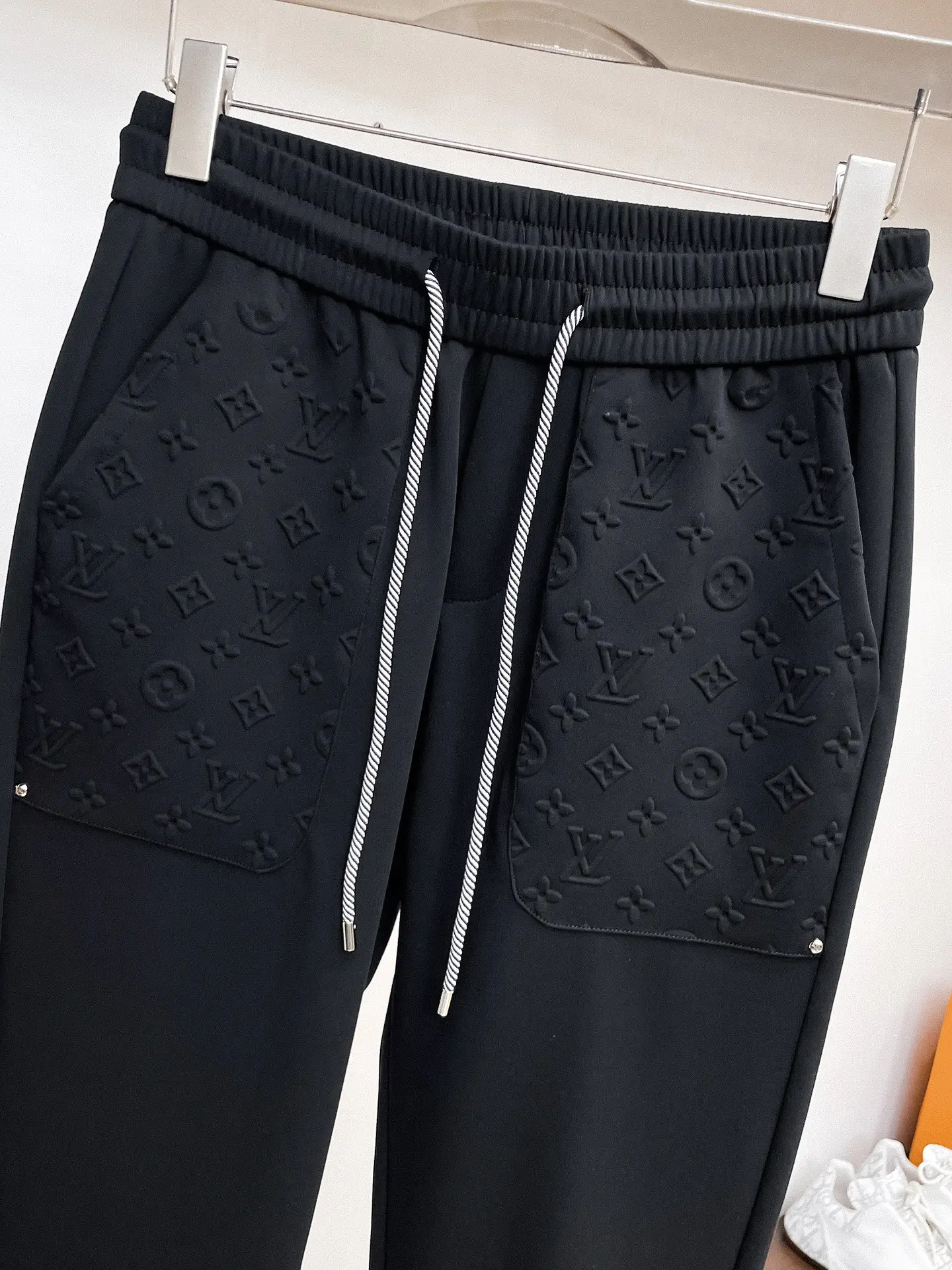 Monogram Embossed Cotton-Blend Sweatpants D29014574 — view 3