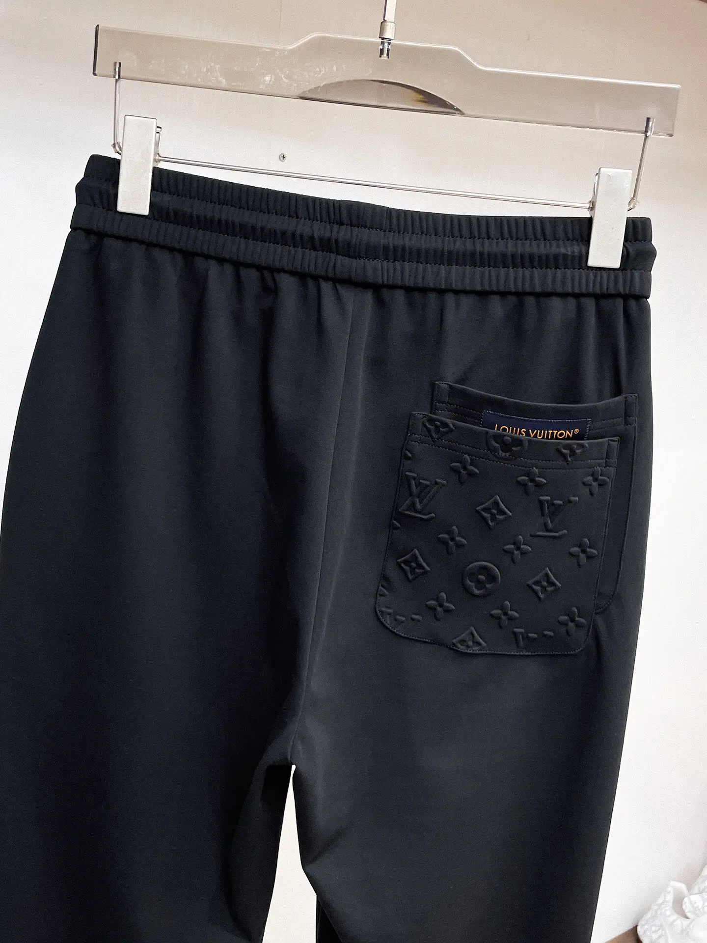 Monogram Embossed Cotton-Blend Sweatpants D29014574 — view 9