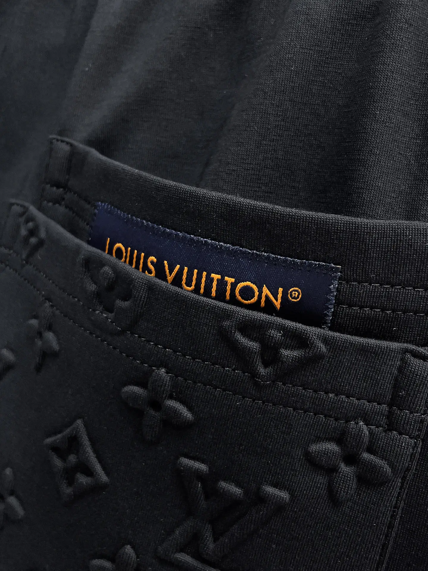 Monogram Embossed Cotton-Blend Sweatpants D29014574 — view 11