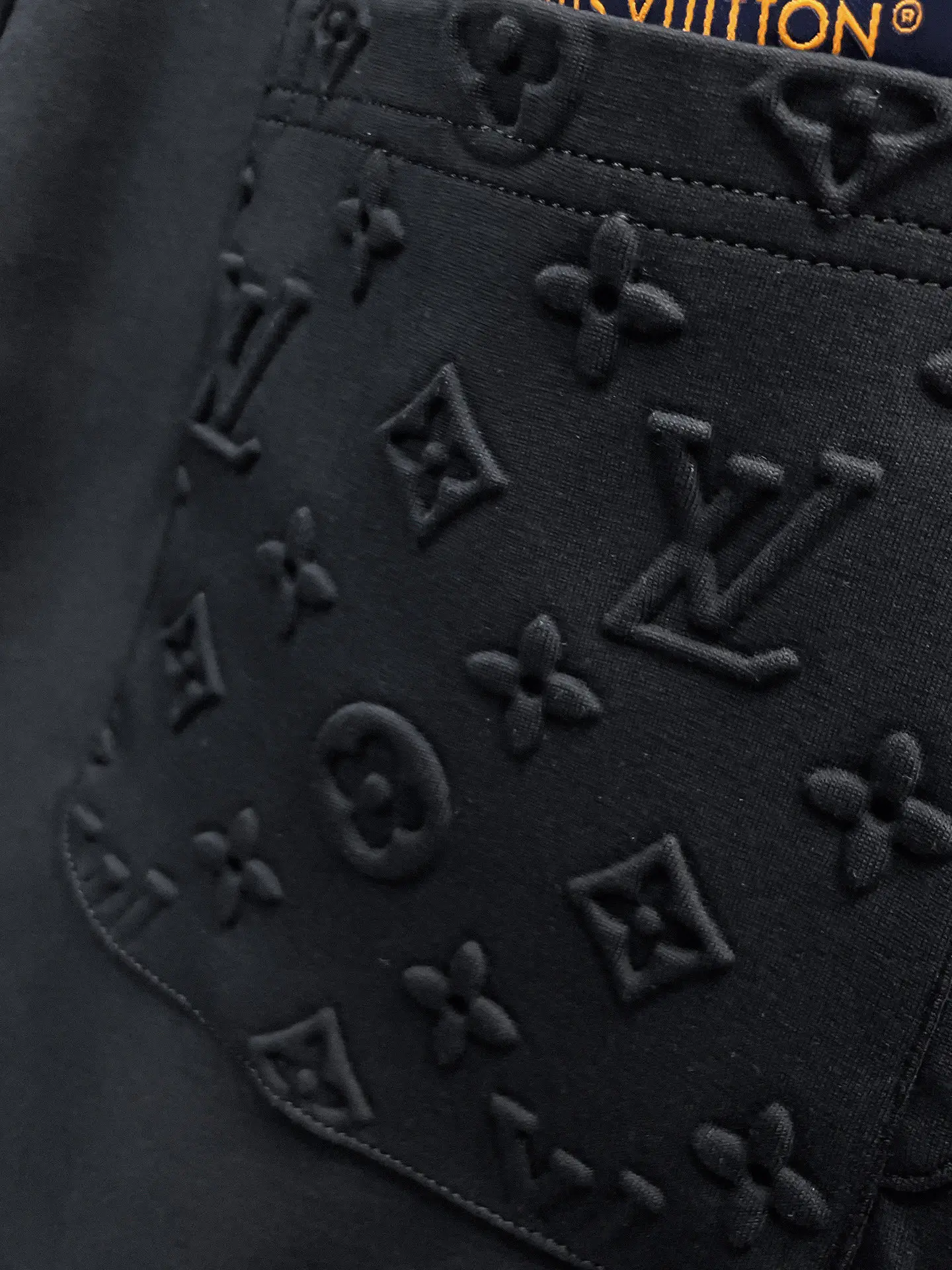 Monogram Embossed Cotton-Blend Sweatpants D29014574 — view 12