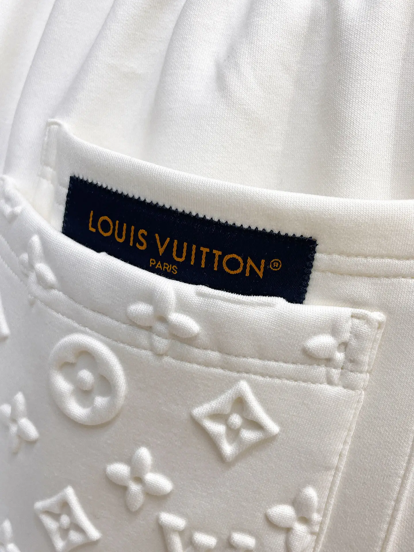 Monogram Embossed Cotton-Blend Sweatpants D29014573 — view 11