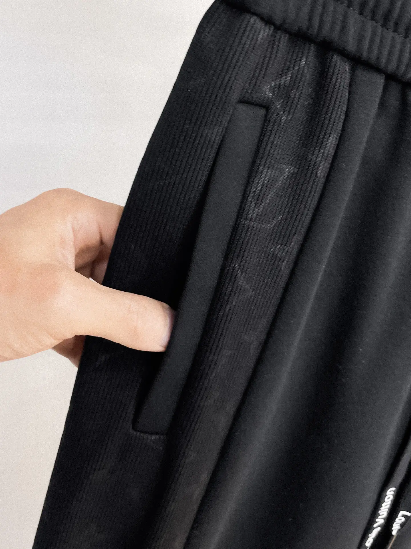 Monogram Trim Drawstring Sweatpants D29014592 — view 4