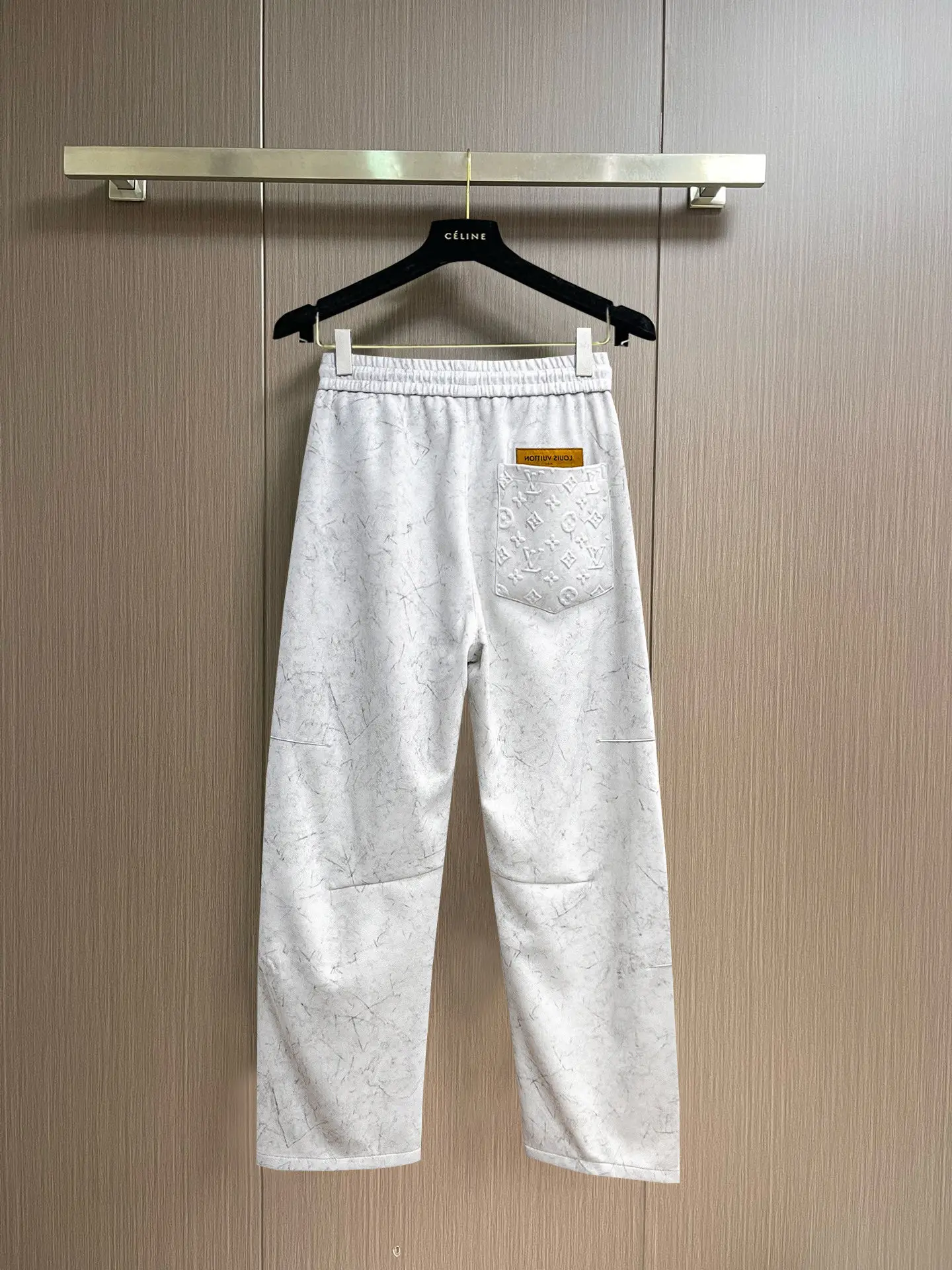Monogram Embossed Drawstring Sweatpants D29014624 — view 2