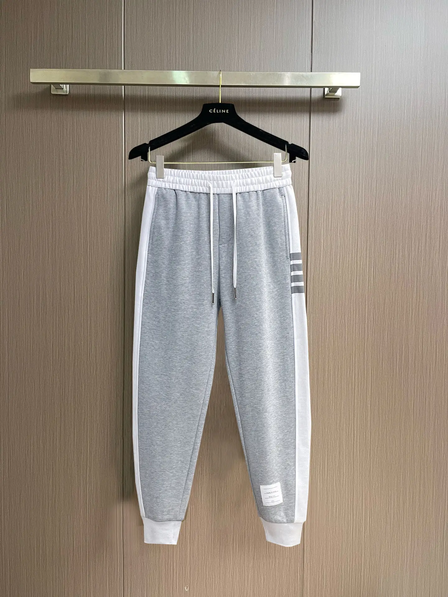 Striped Cotton-Blend Jersey Sweatpants D29014597