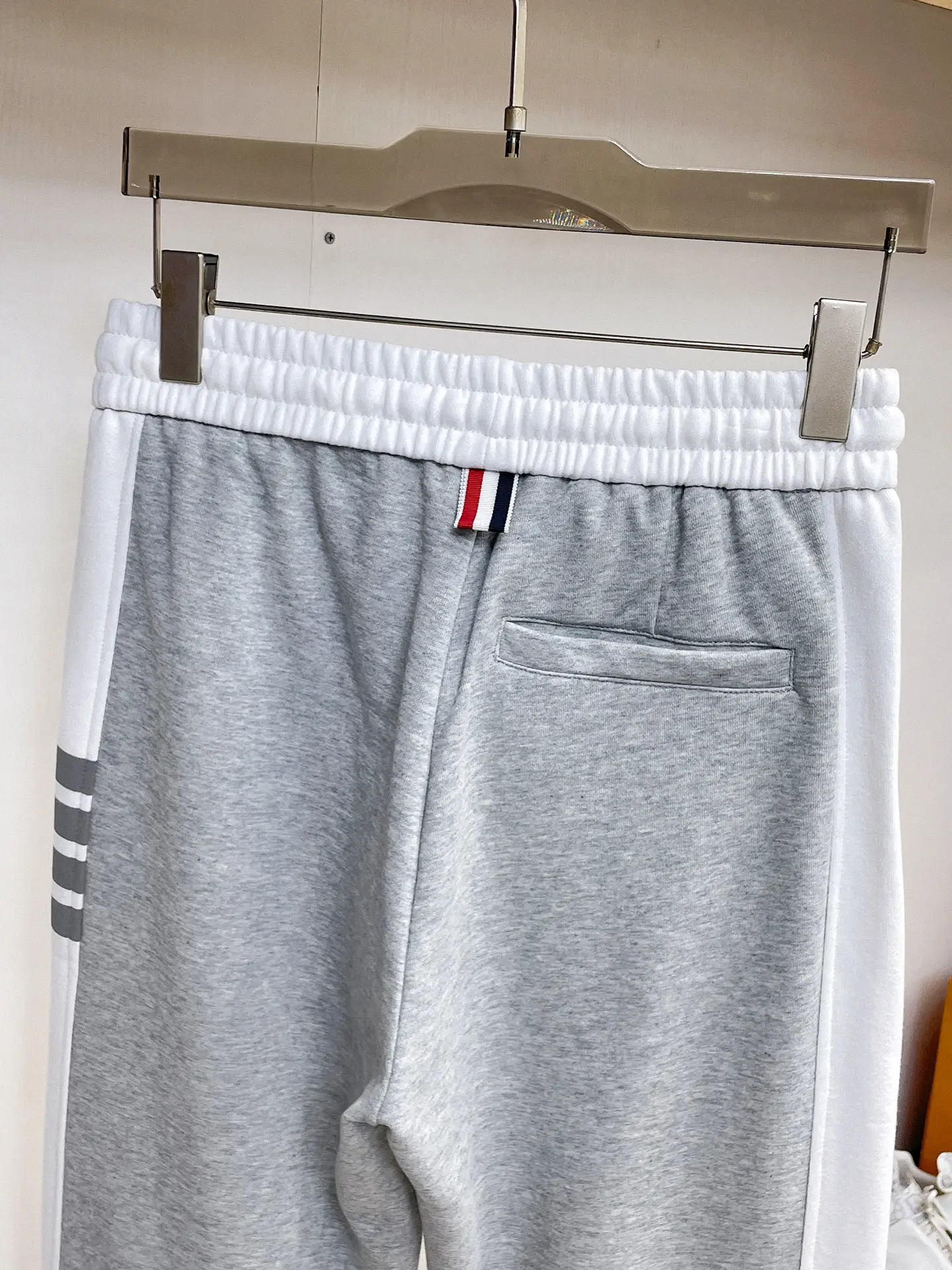 Striped Cotton-Blend Jersey Sweatpants D29014597 — view 9
