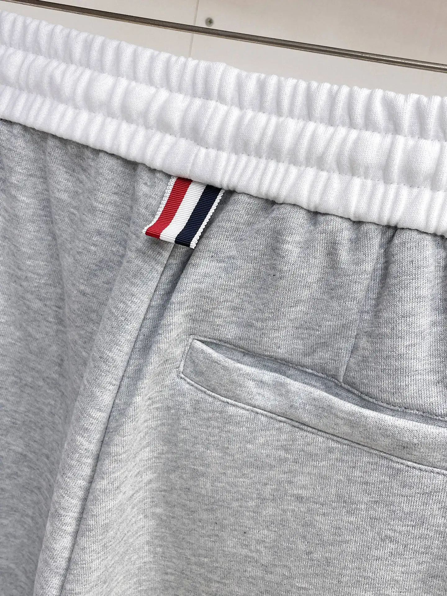 Striped Cotton-Blend Jersey Sweatpants D29014597 — view 10