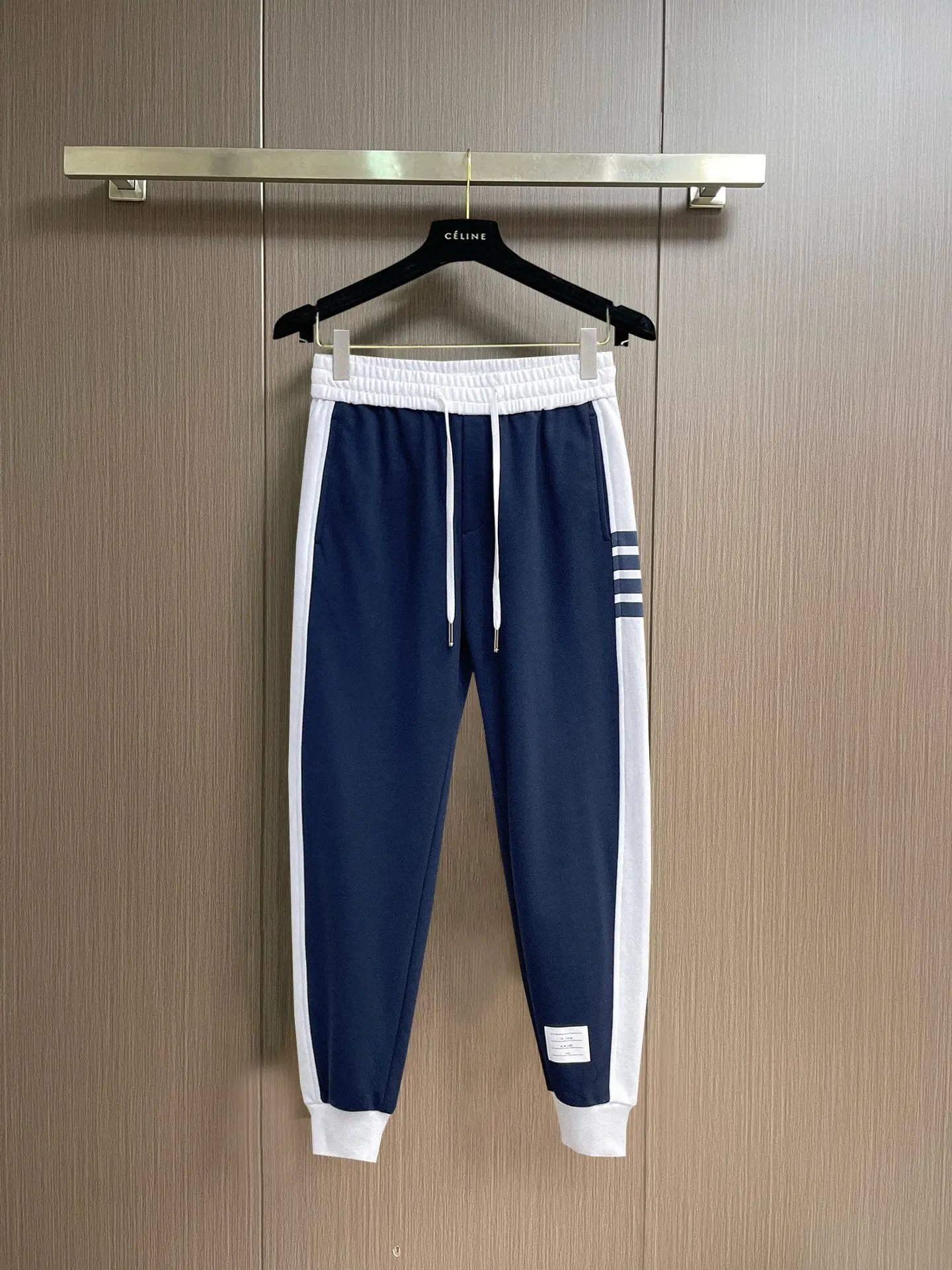 Striped Cotton-Blend Sweatpants D29014596