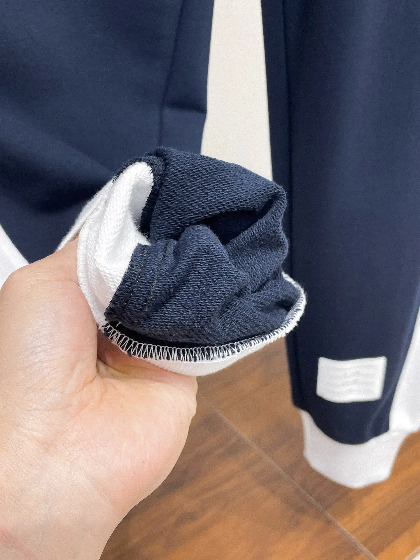 Striped Cotton-Blend Sweatpants D29014596 — view 11