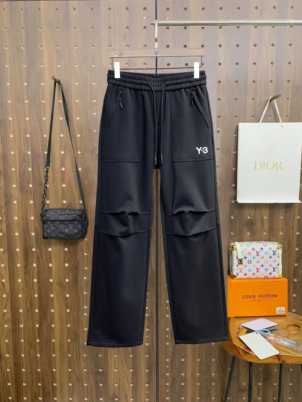 Y-3 Logo-Print Drawstring Sweatpants D29014520