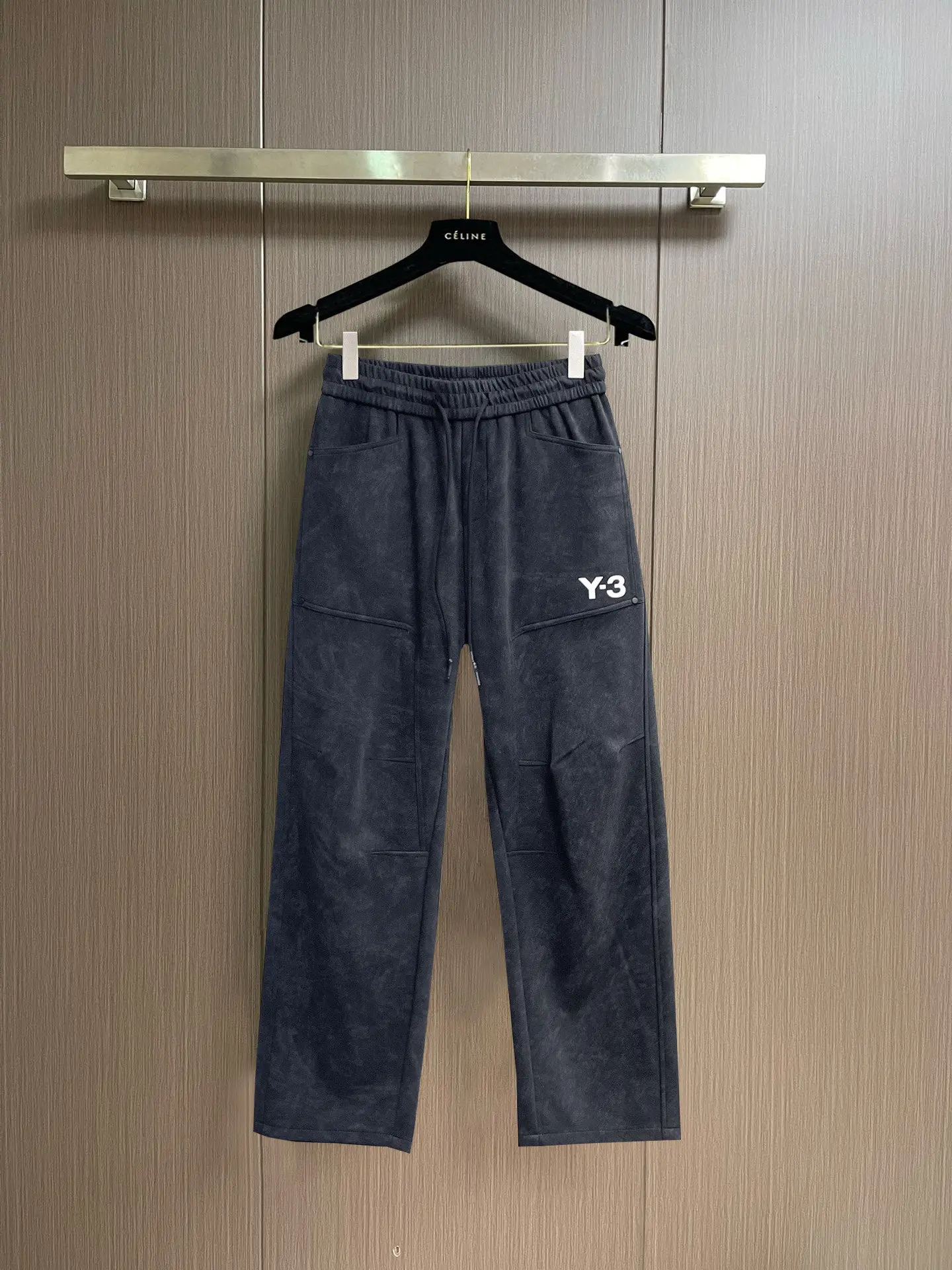 Y-3 Logo-Print Drawstring Trousers D29014586