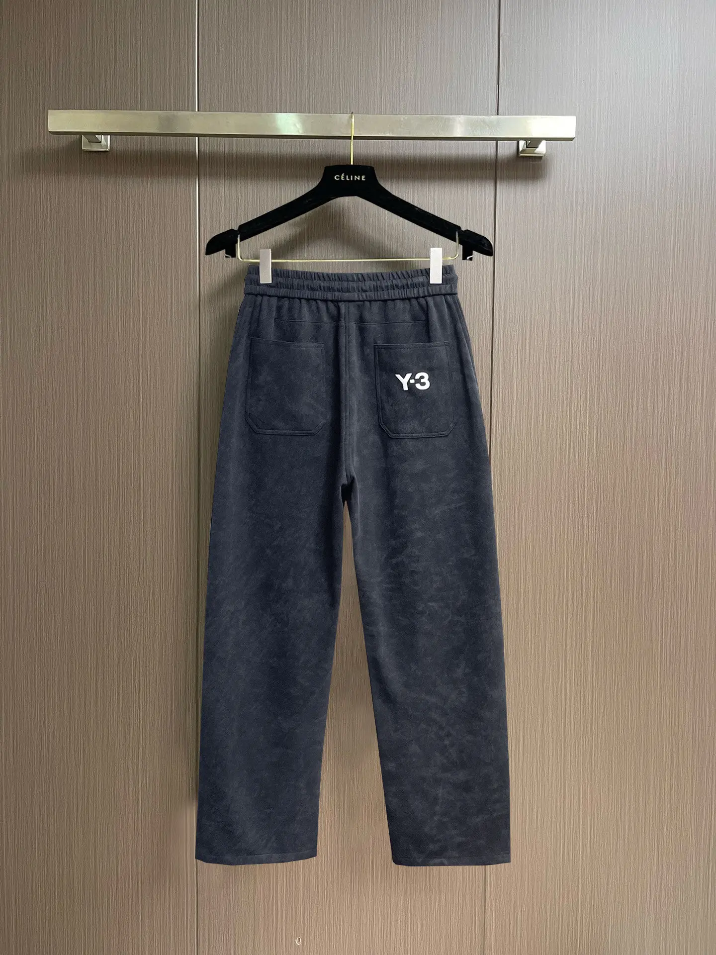 Y-3 Logo-Print Drawstring Trousers D29014586 — view 2