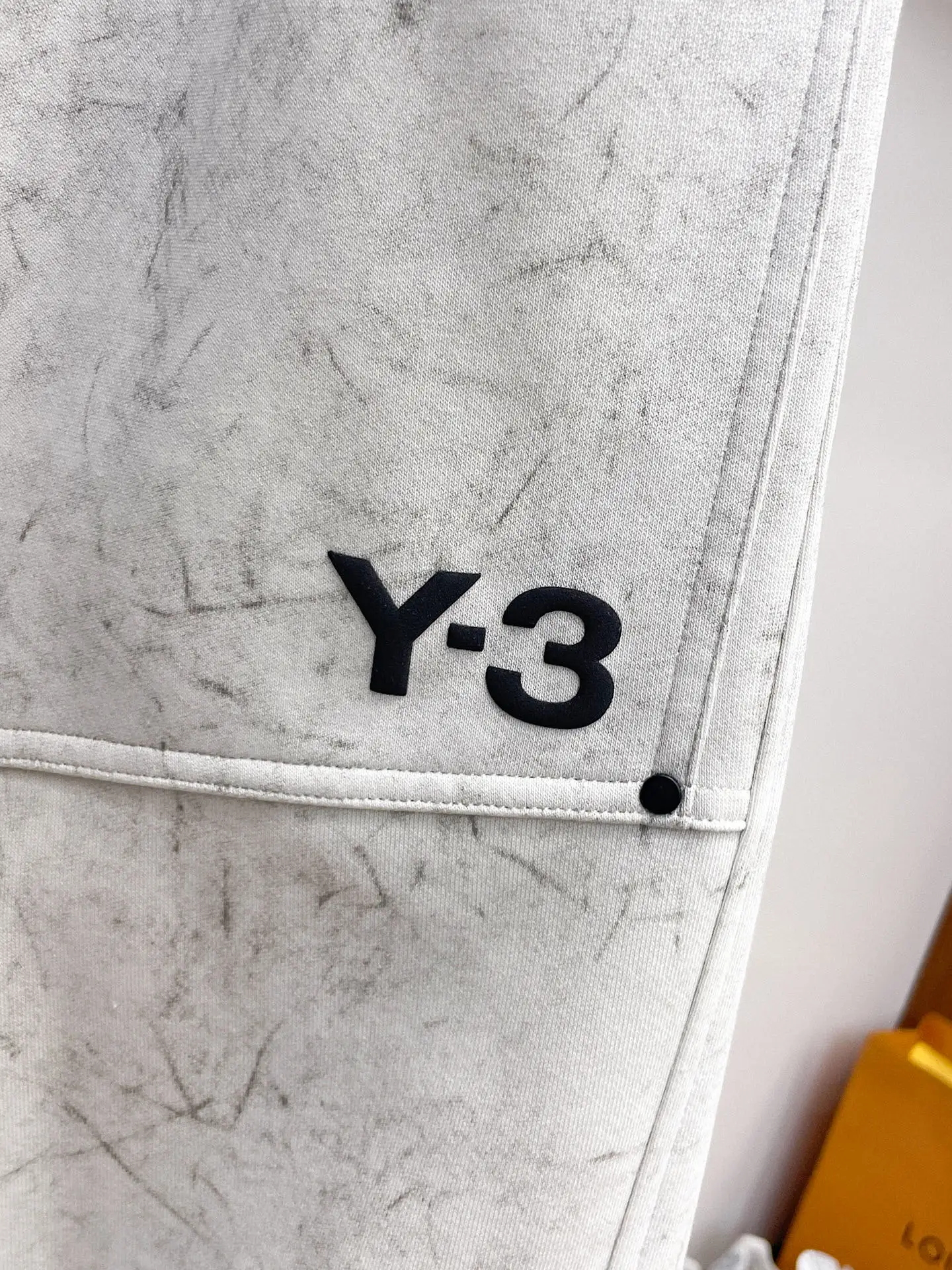 Y-3 Logo Print Drawstring Sweatpants D29014585 — view 4