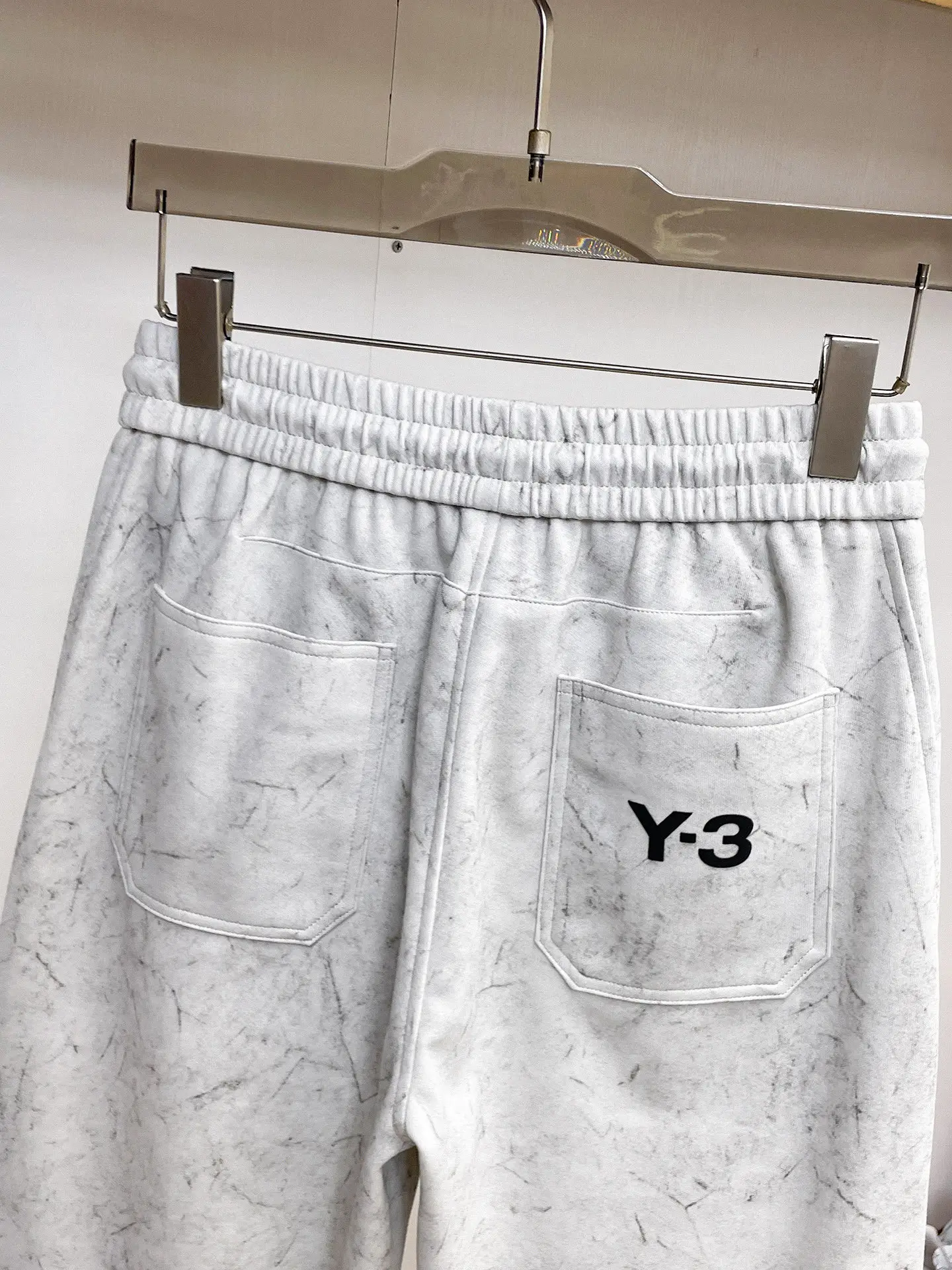 Y-3 Logo Print Drawstring Sweatpants D29014585 — view 9
