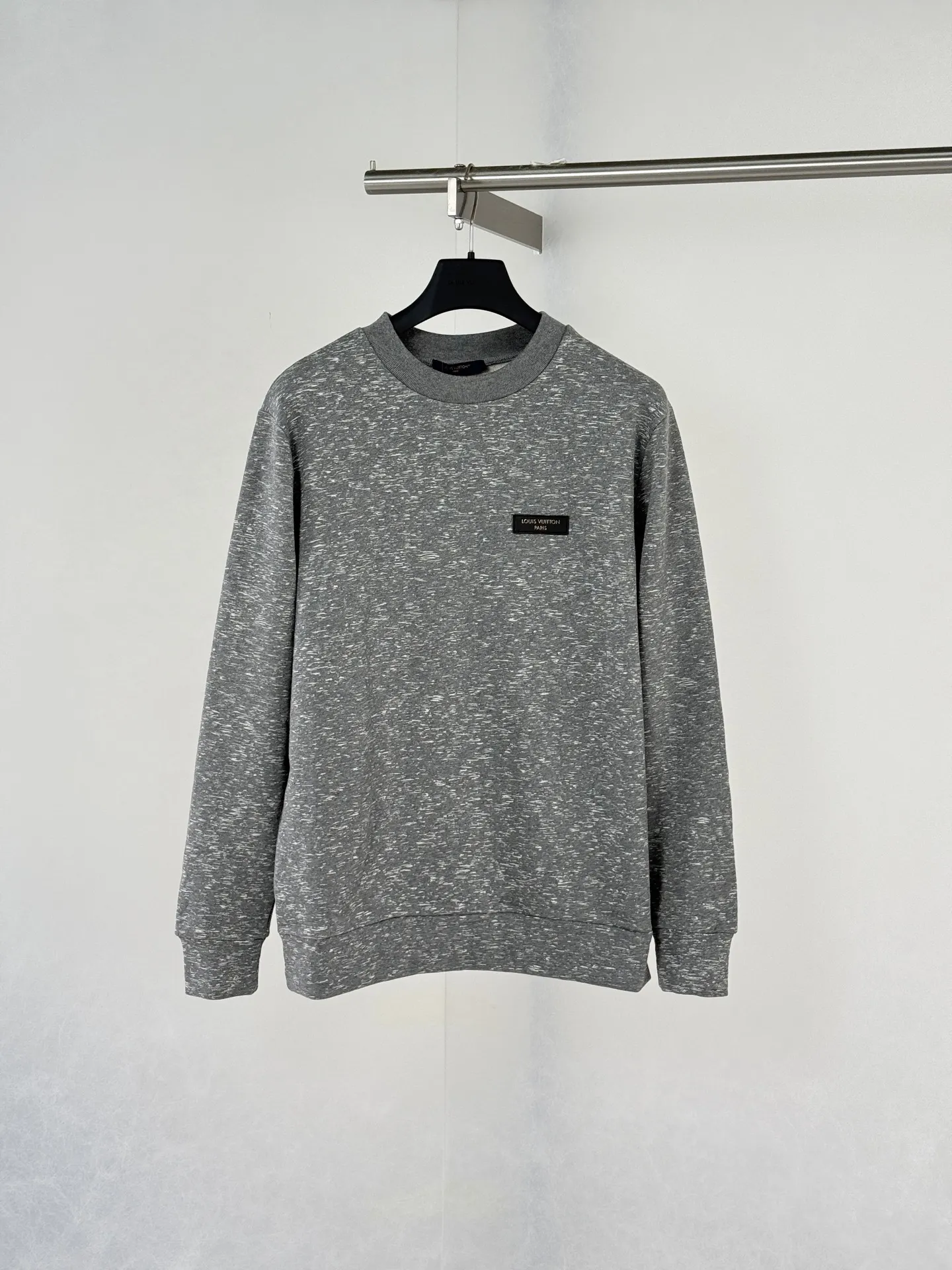 Reflective Monogram Marl Crew-Neck Sweatshirt D29520718