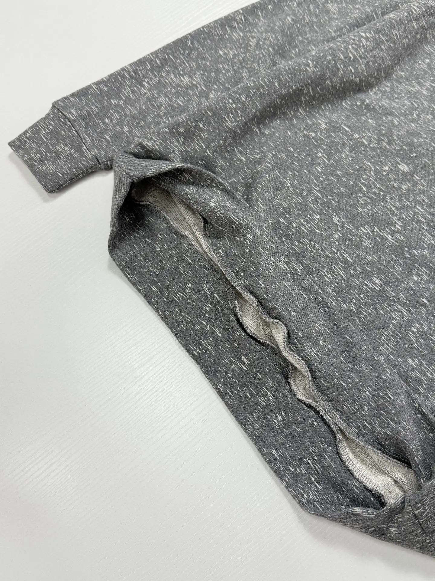 Reflective Monogram Marl Crew-Neck Sweatshirt D29520718 — view 5