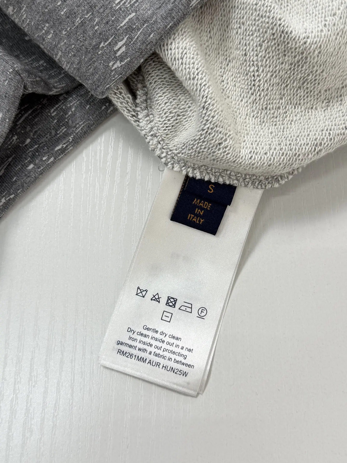 Reflective Monogram Marl Crew-Neck Sweatshirt D29520718 — view 9