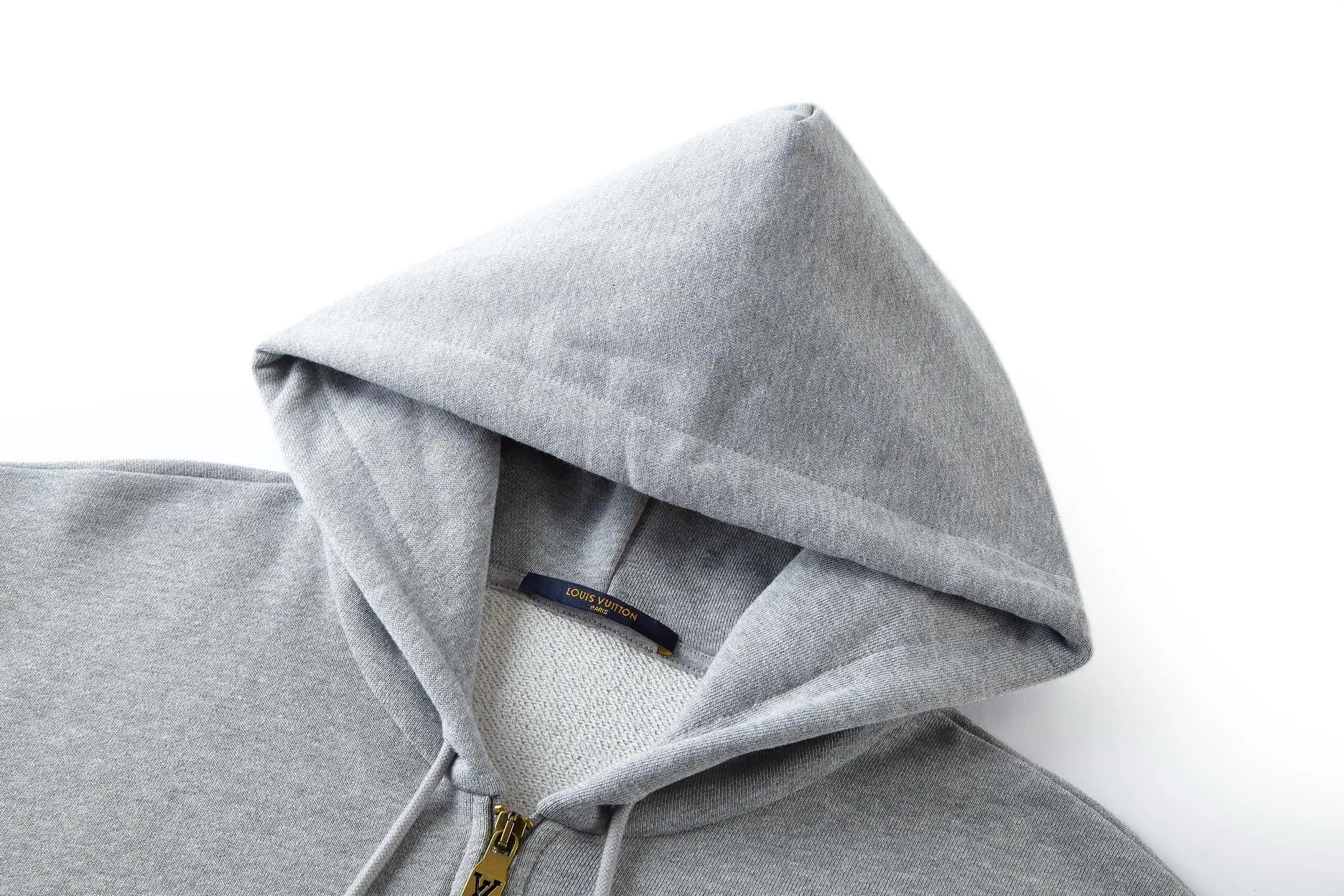 Monogram Sashiko Embroidered Zip-Up Hoodie D29521073 — view 3