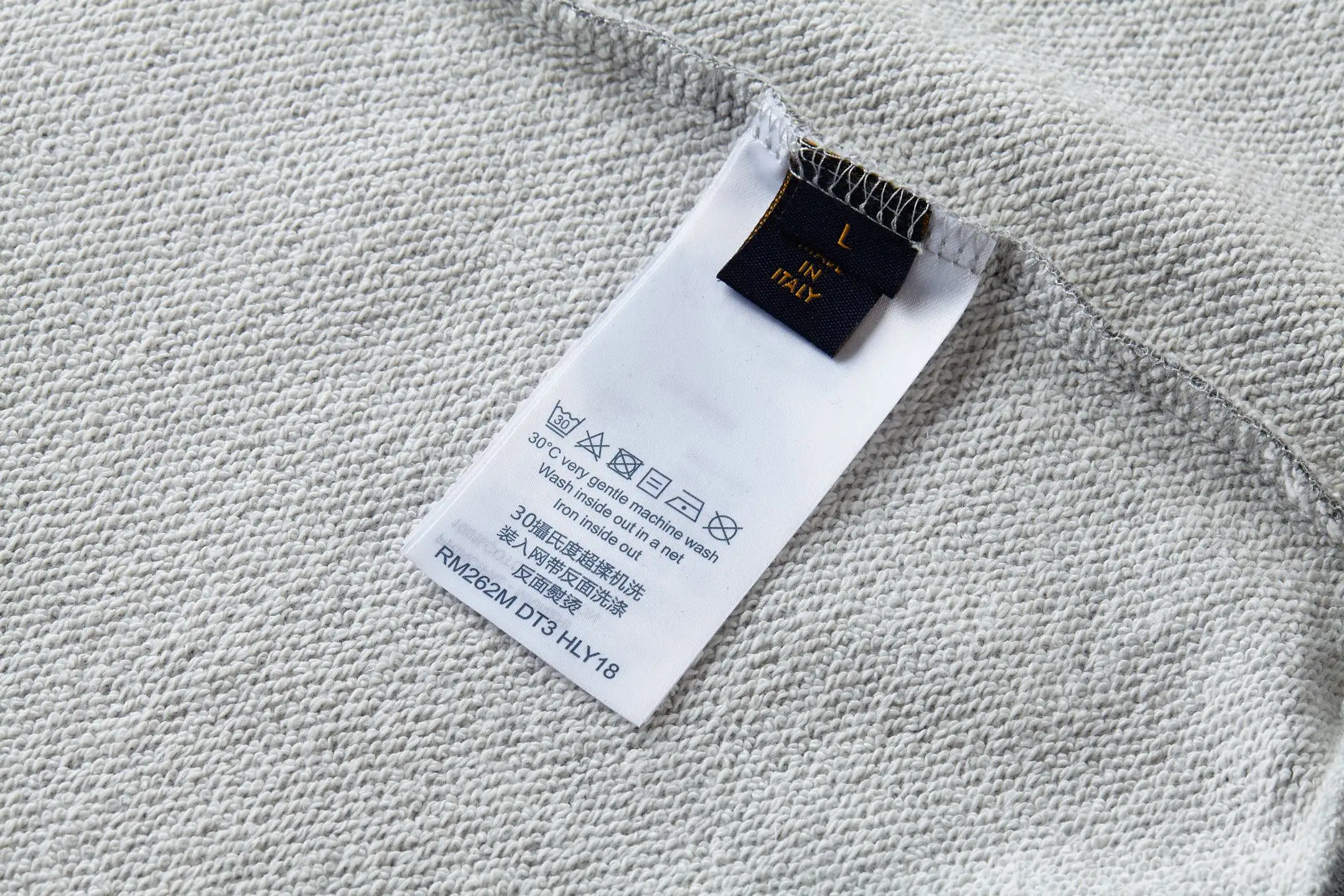 Monogram Sashiko Embroidered Zip-Up Hoodie D29521073 — view 9