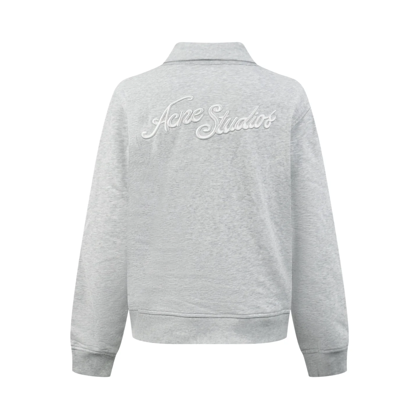 Logo-Embroidered Zip-Up Cotton Sweatshirt D29521007 — view 2