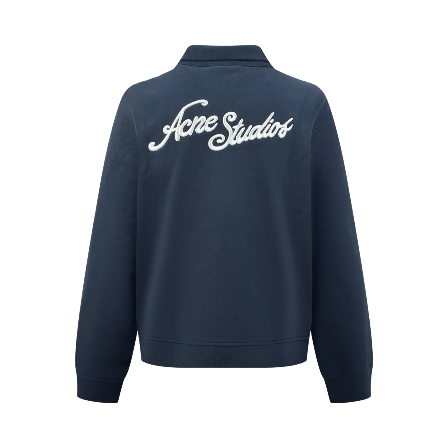 Logo-Embroidered Zip-Up Cotton Sweatshirt D29521006 — view 2