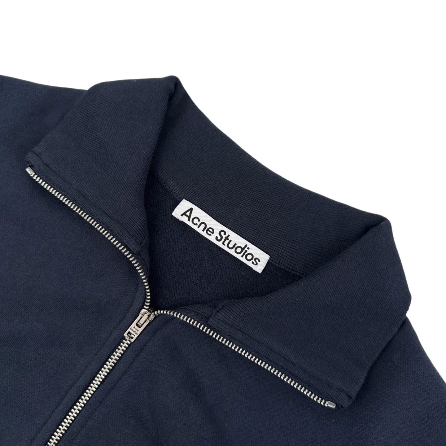 Logo-Embroidered Zip-Up Cotton Sweatshirt D29521006 — view 3