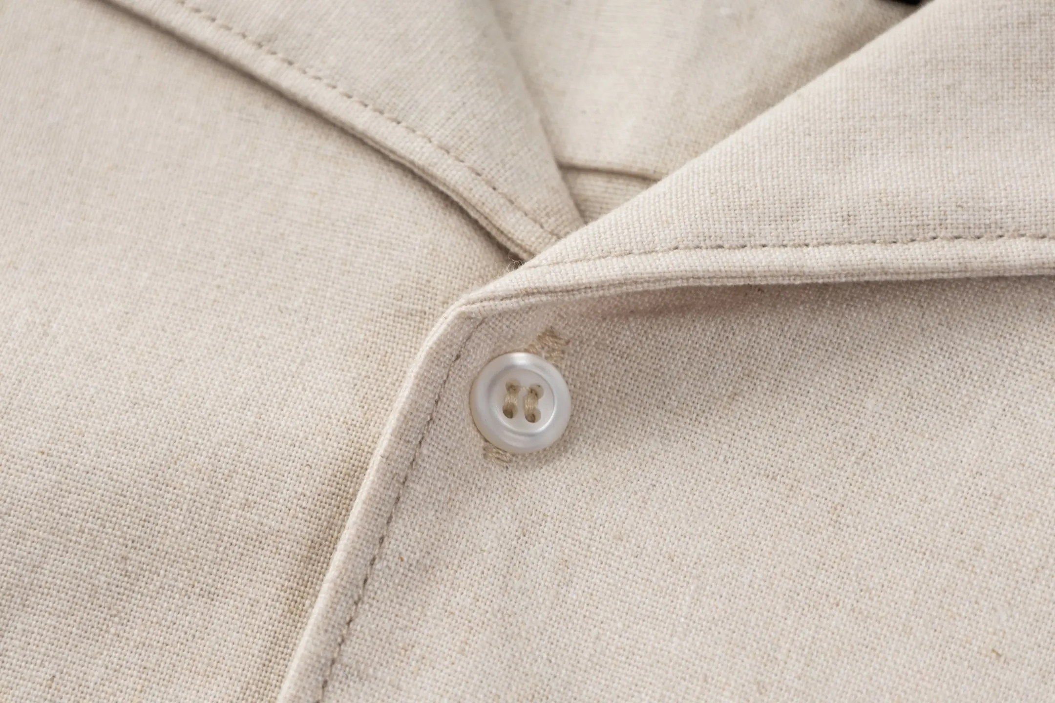 Logo-Plaque Cotton and Linen-Blend Shirt D29521205 — view 5