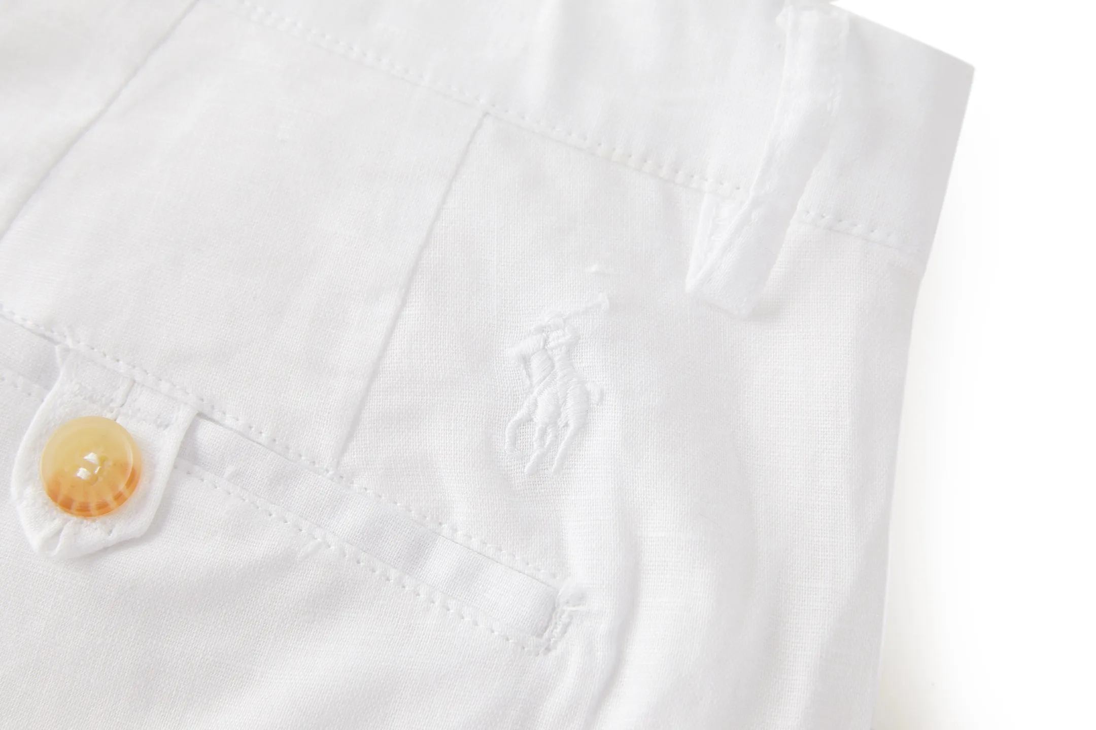 Bedford Embroidered Linen-Cotton Trousers D29519224 — view 6