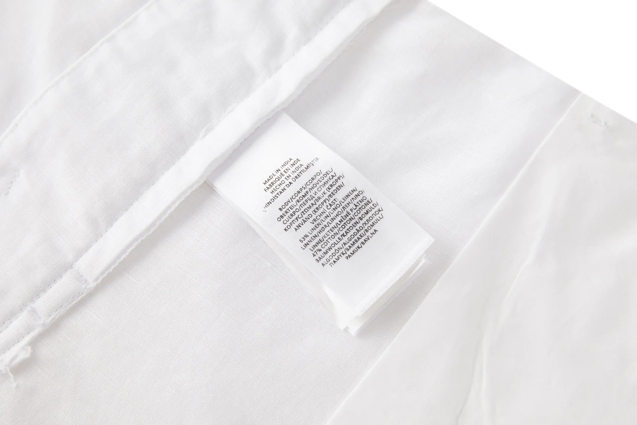 Bedford Embroidered Linen-Cotton Trousers D29519224 — view 7