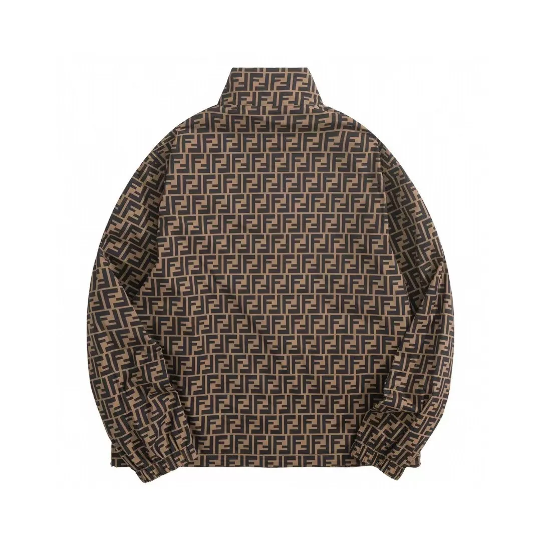 FF Monogram Reversible Nylon Track Jacket D29513032 — view 2