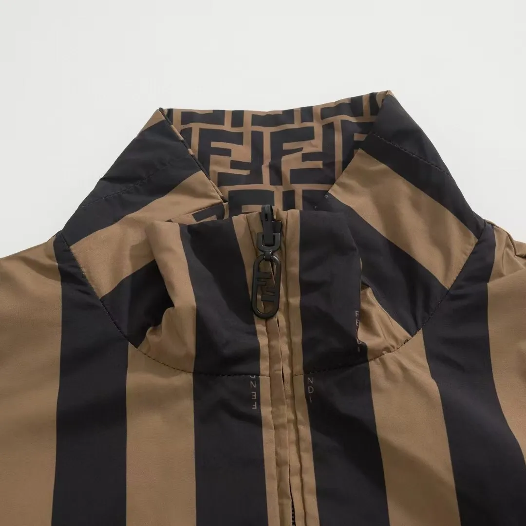 FF Monogram Reversible Nylon Track Jacket D29513032 — view 7
