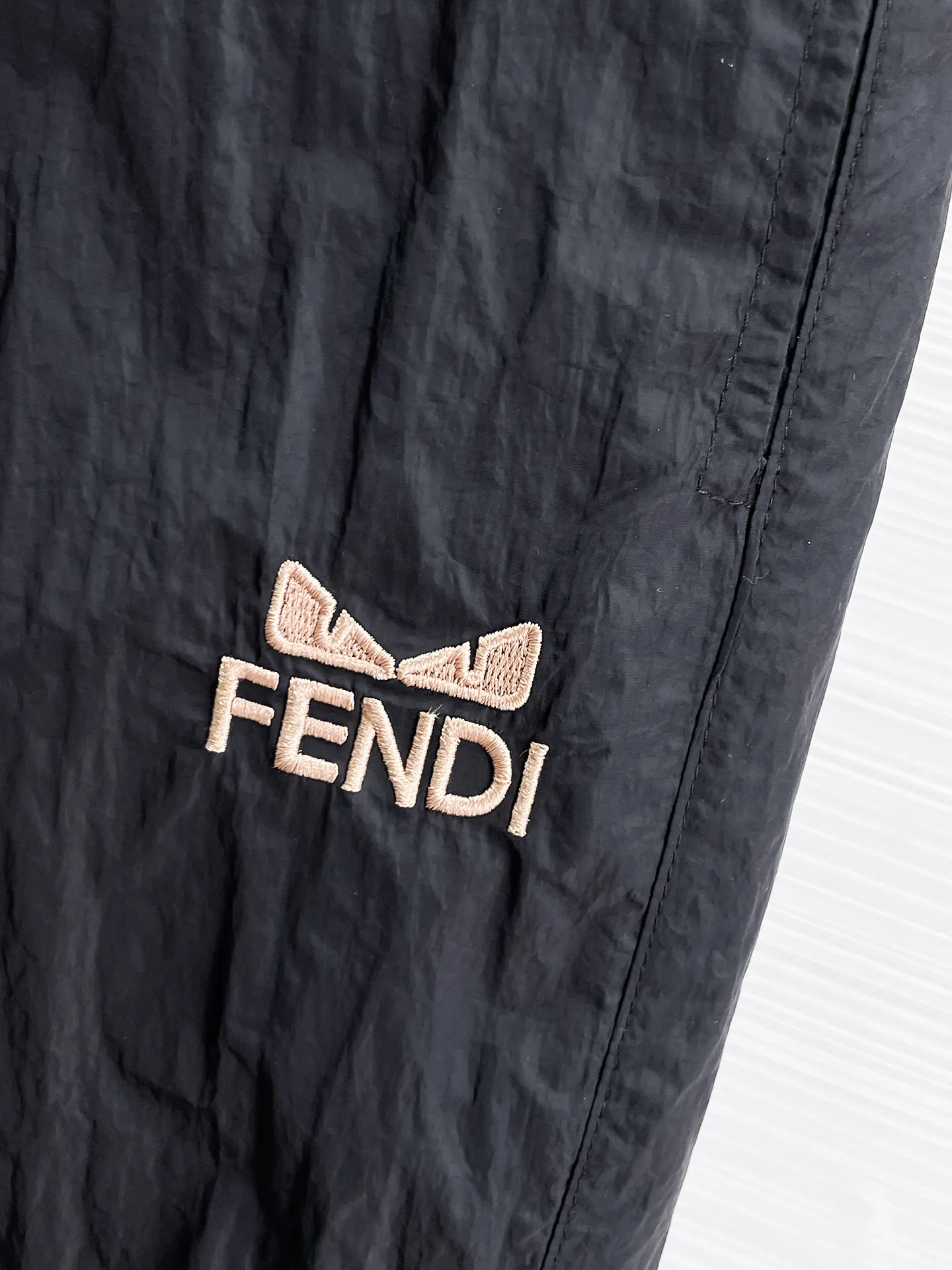 FF Monogram Print Drawstring Trousers D30014427 — view 5