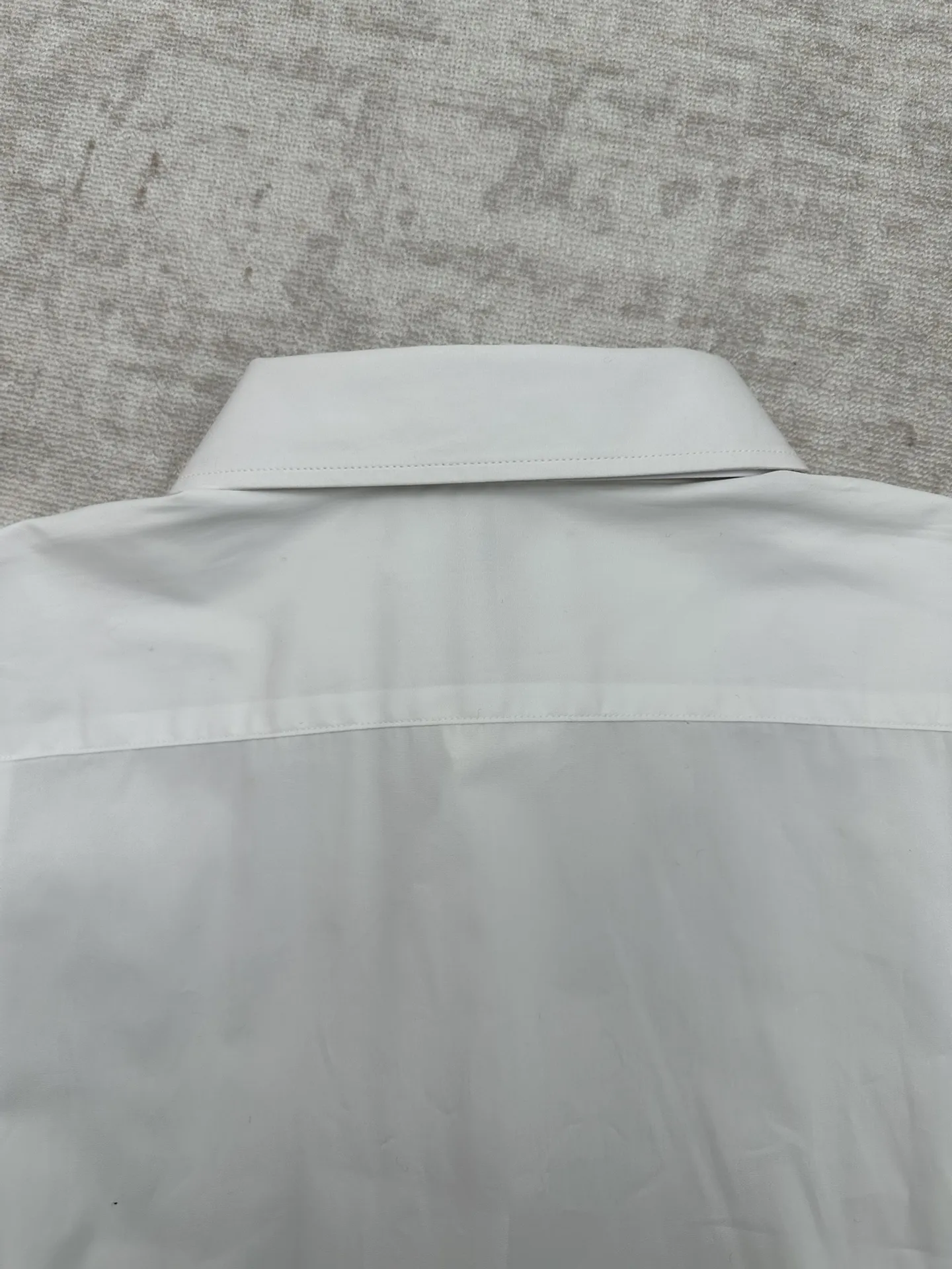 Embroidered Logo Cotton Poplin Shirt D30013973 — view 9