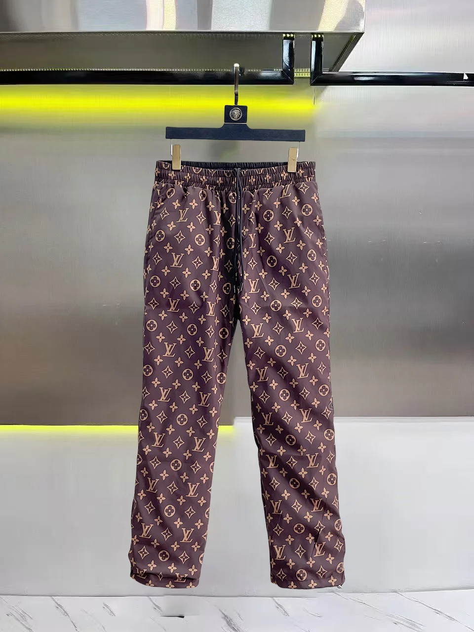 Monogram Print Elasticated Trousers D30014425 — view 2