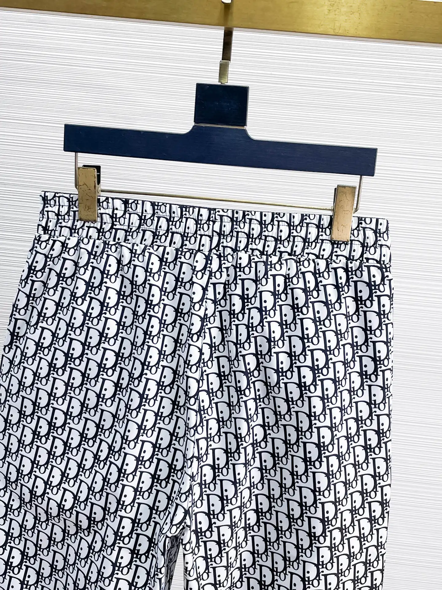Oblique Monogram Print Casual Trousers D30014426 — view 4
