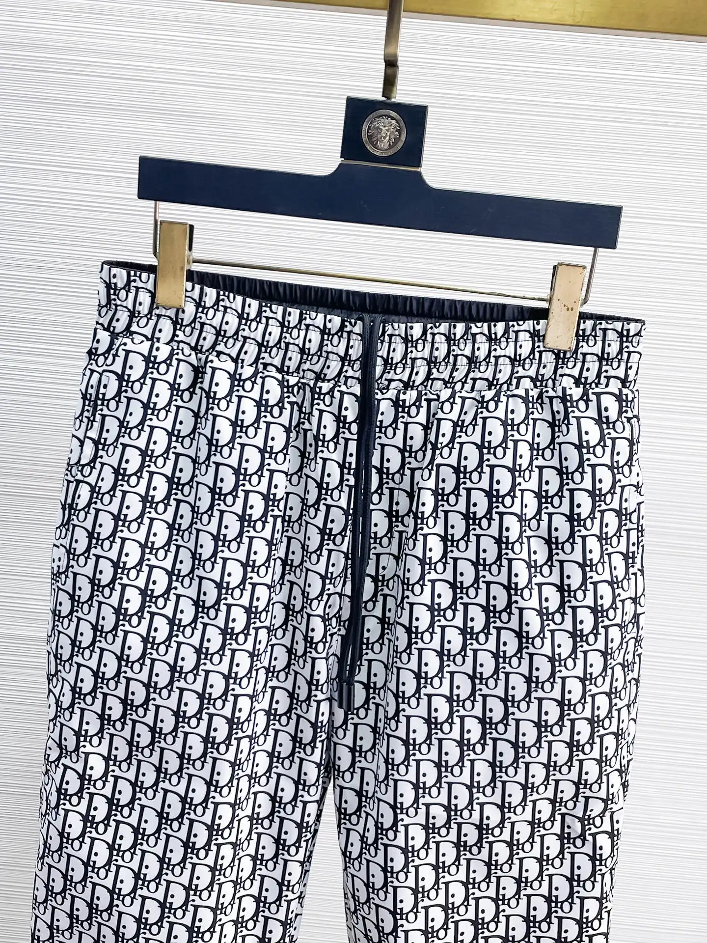 Oblique Monogram Print Casual Trousers D30014426 — view 5