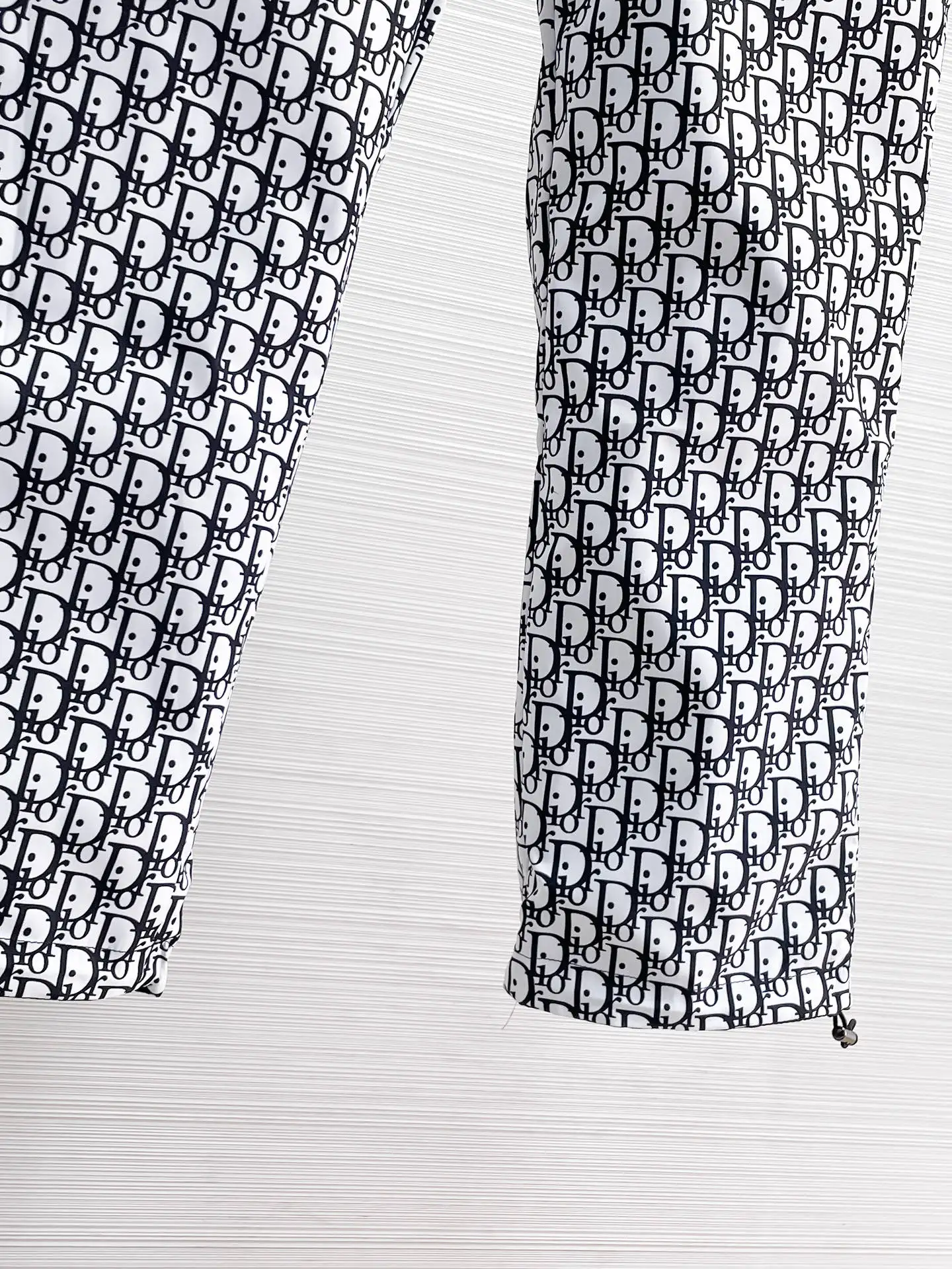 Oblique Monogram Print Casual Trousers D30014426 — view 9