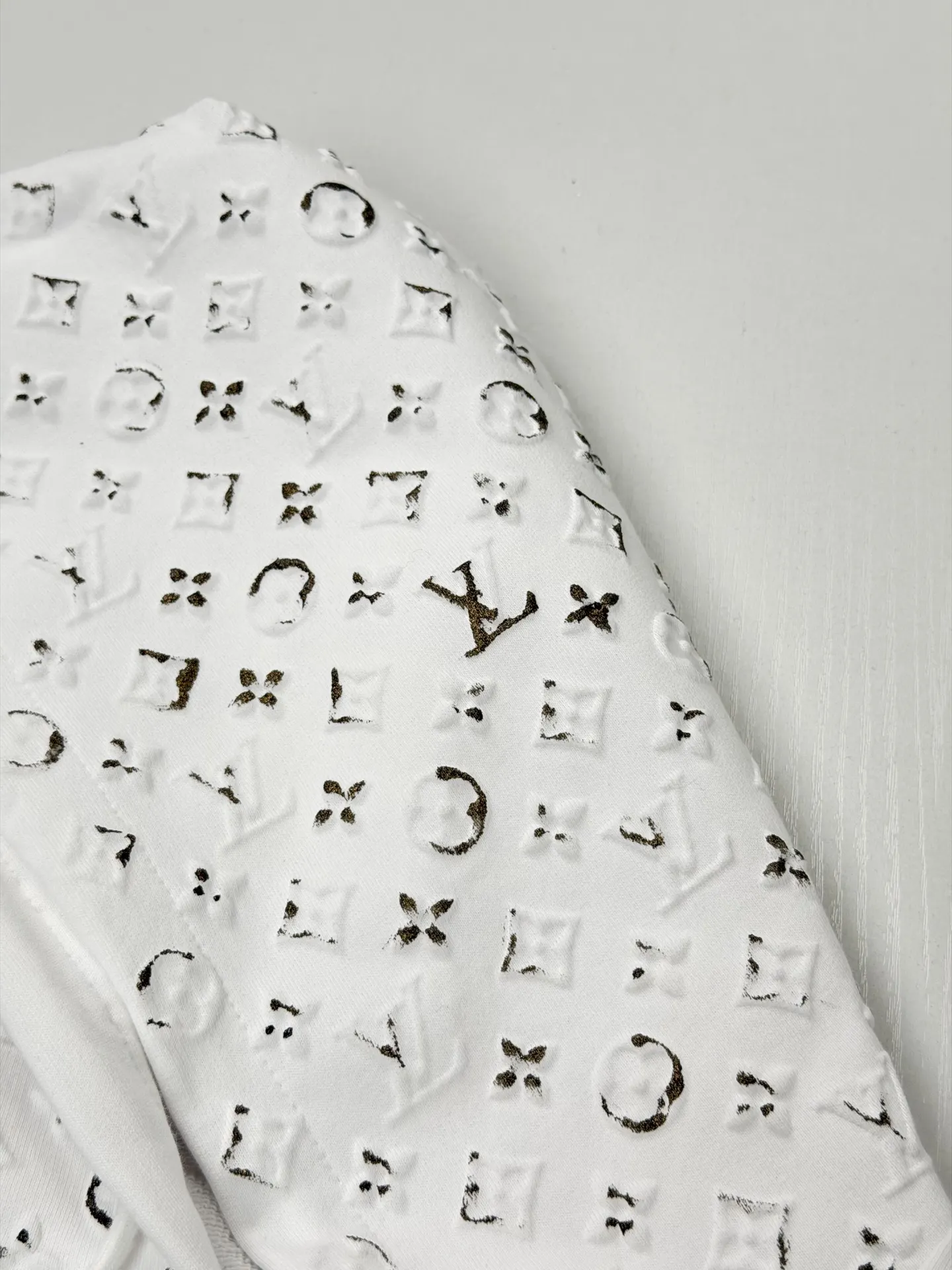 Monogram Embossed Zip-Up Hoodie D30020673 — view 6