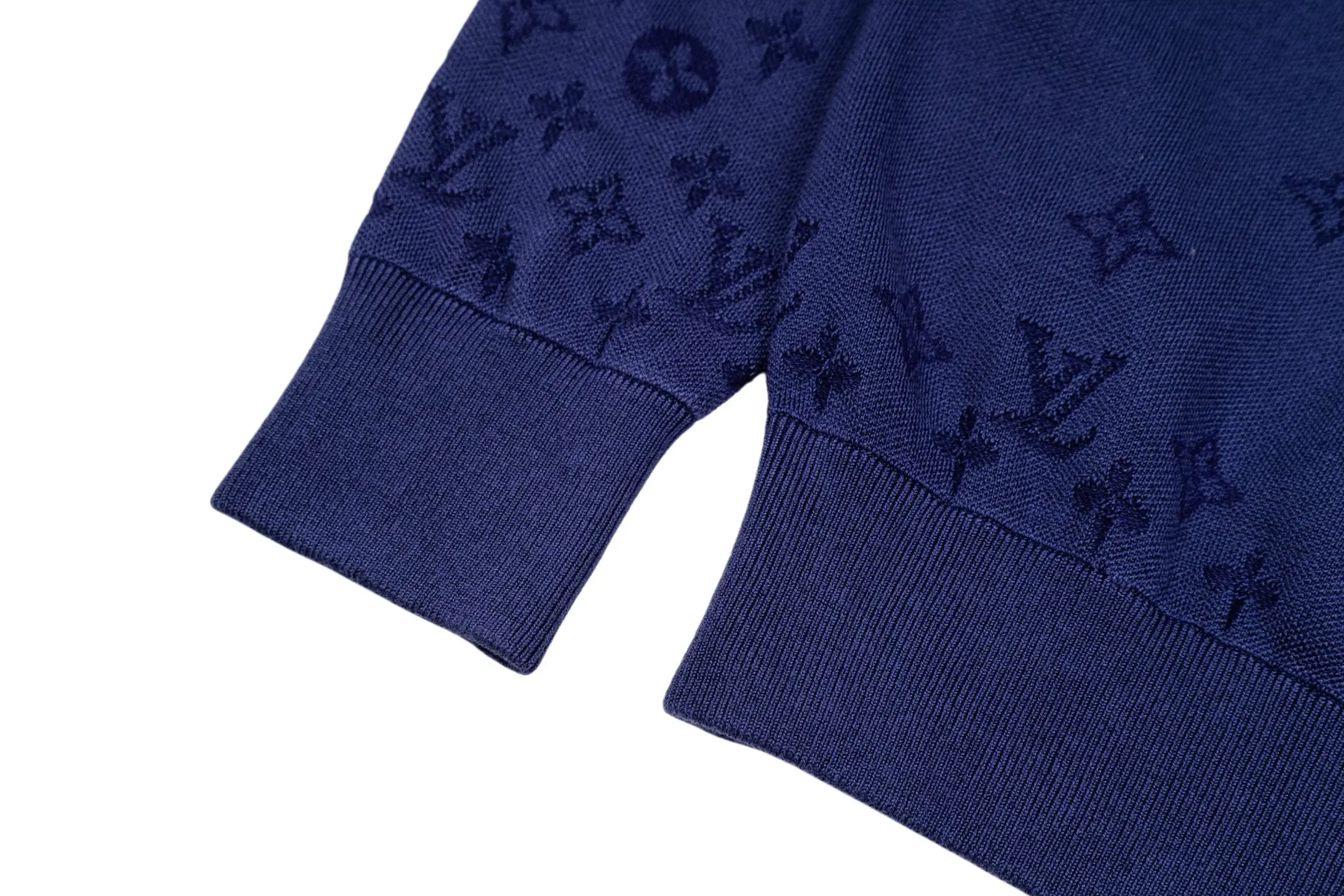Monogram Gradient Jacquard Crew-Neck Sweater D30021096 — view 6